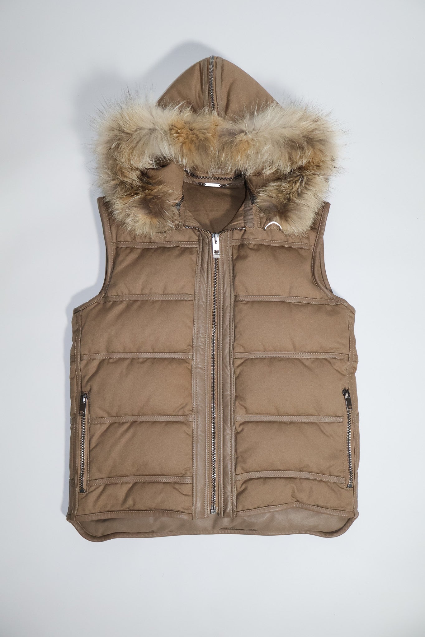 Dior Homme AW04 VOTC Runway Coyote Fur Vest