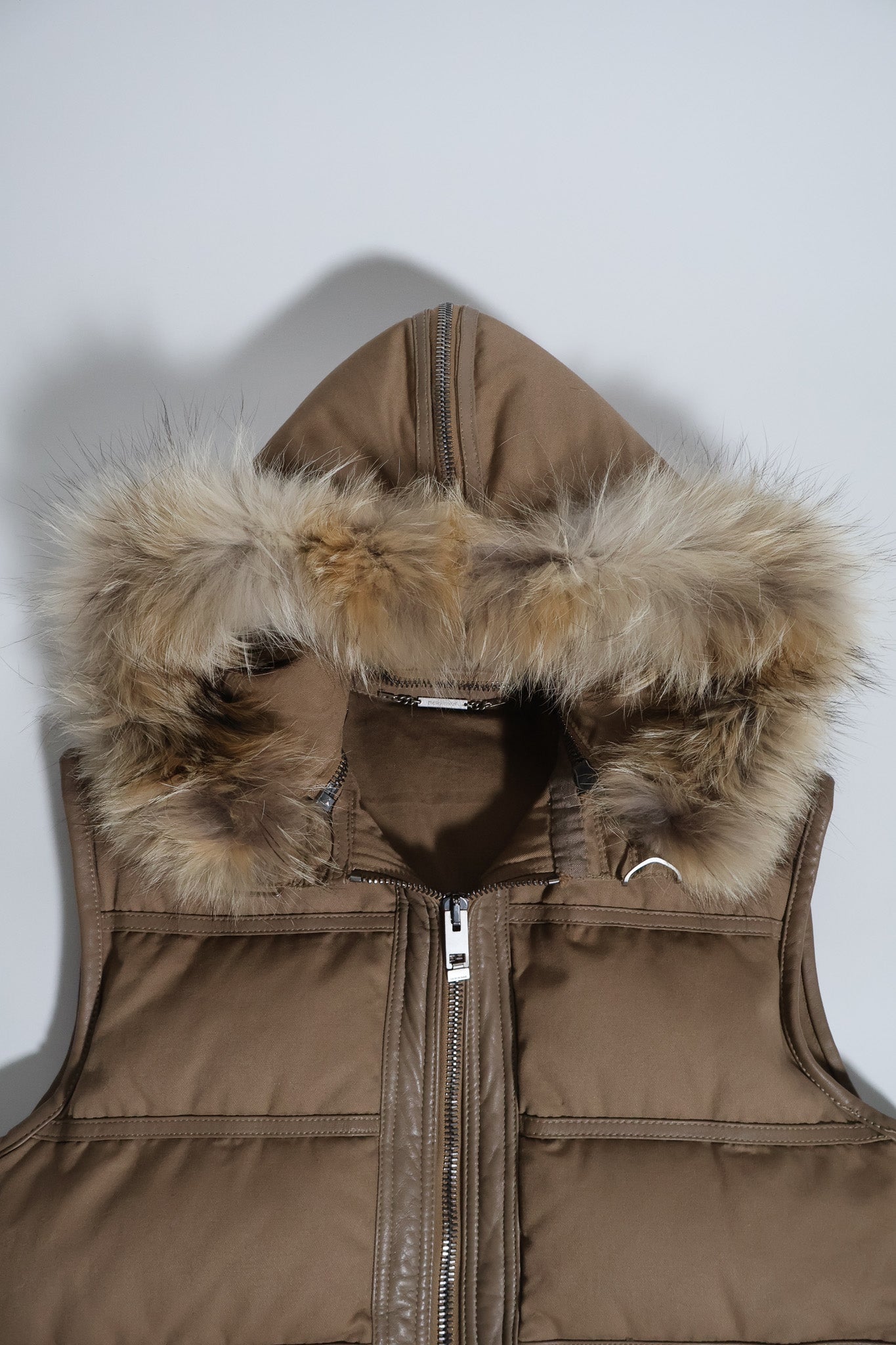 Dior Homme AW04 VOTC Runway Coyote Fur Vest