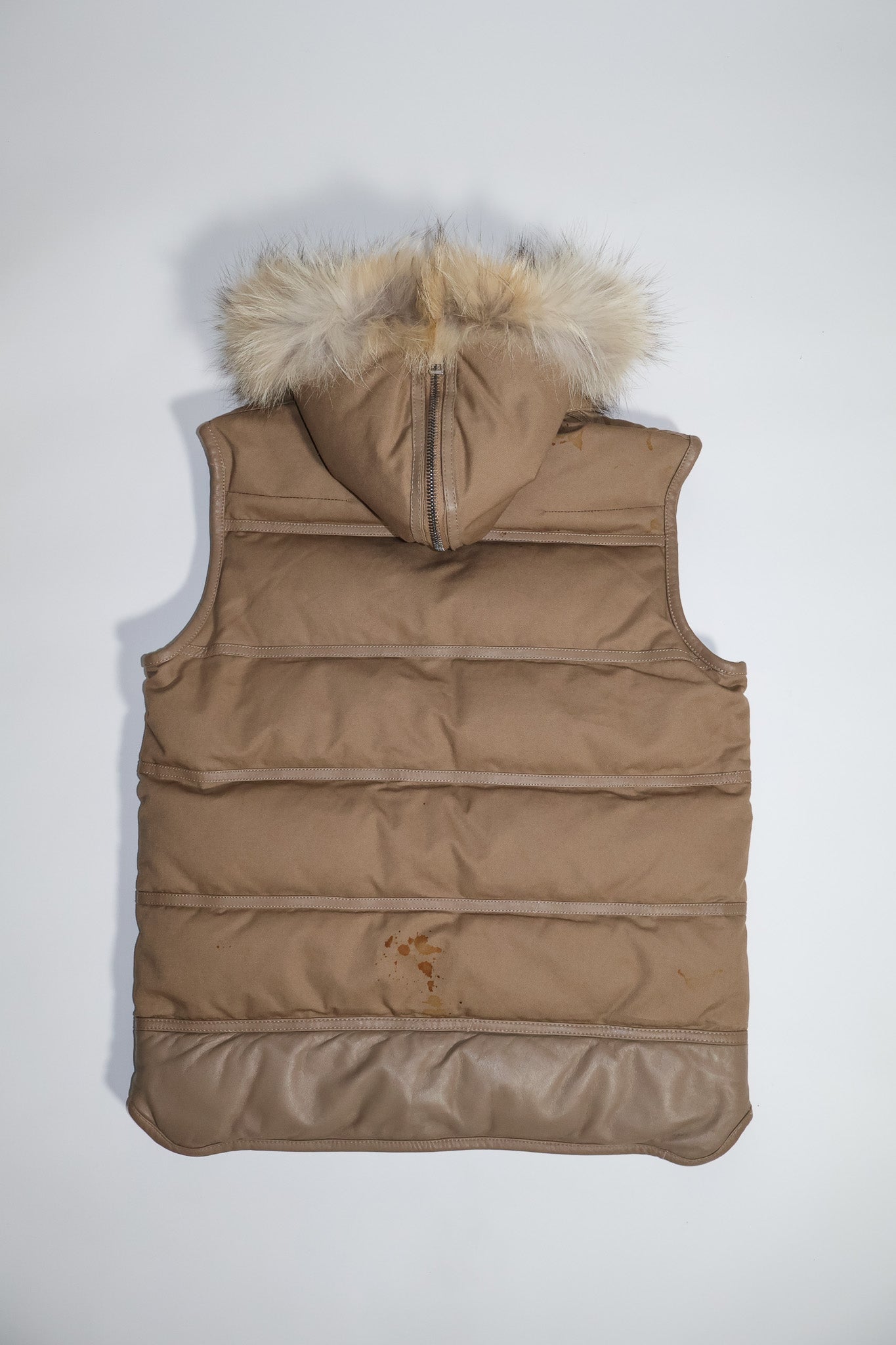 Dior Homme AW04 VOTC Runway Coyote Fur Vest