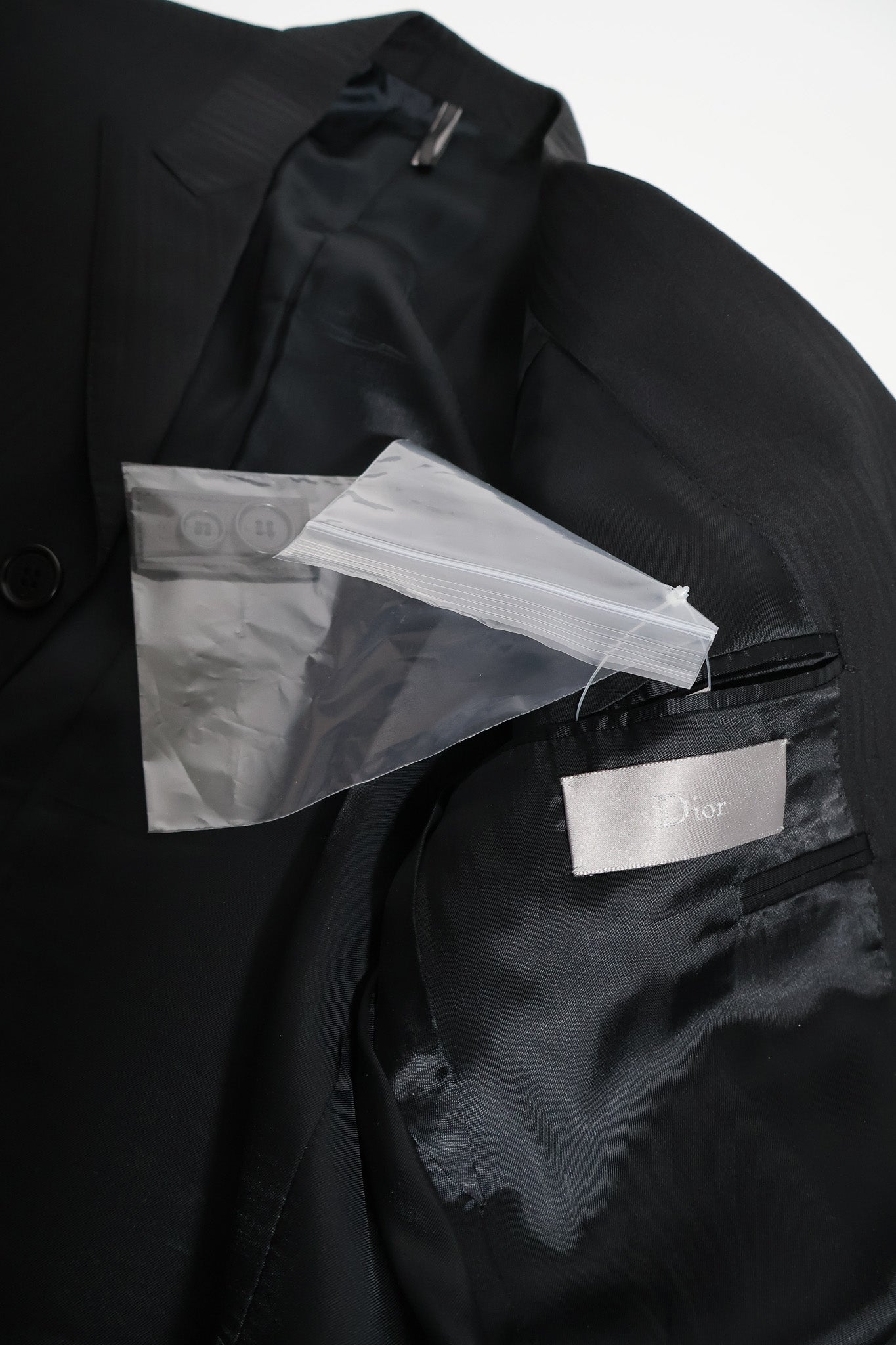 Dior Homme Runway SS06 Striped 5B Blazer