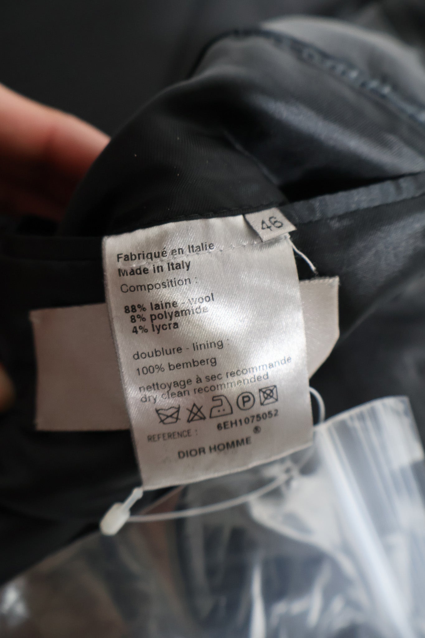 Dior Homme Runway SS06 Striped 5B Blazer