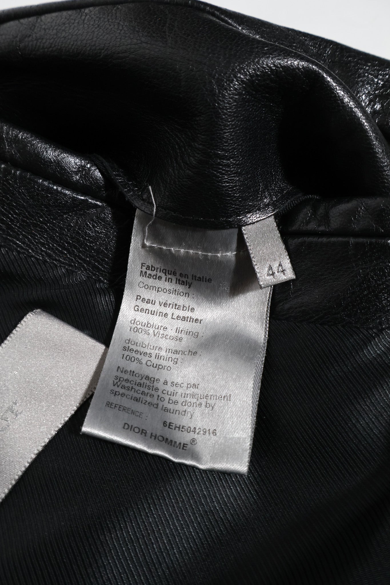 Dior Homme SS06 Runway Leather Jacket