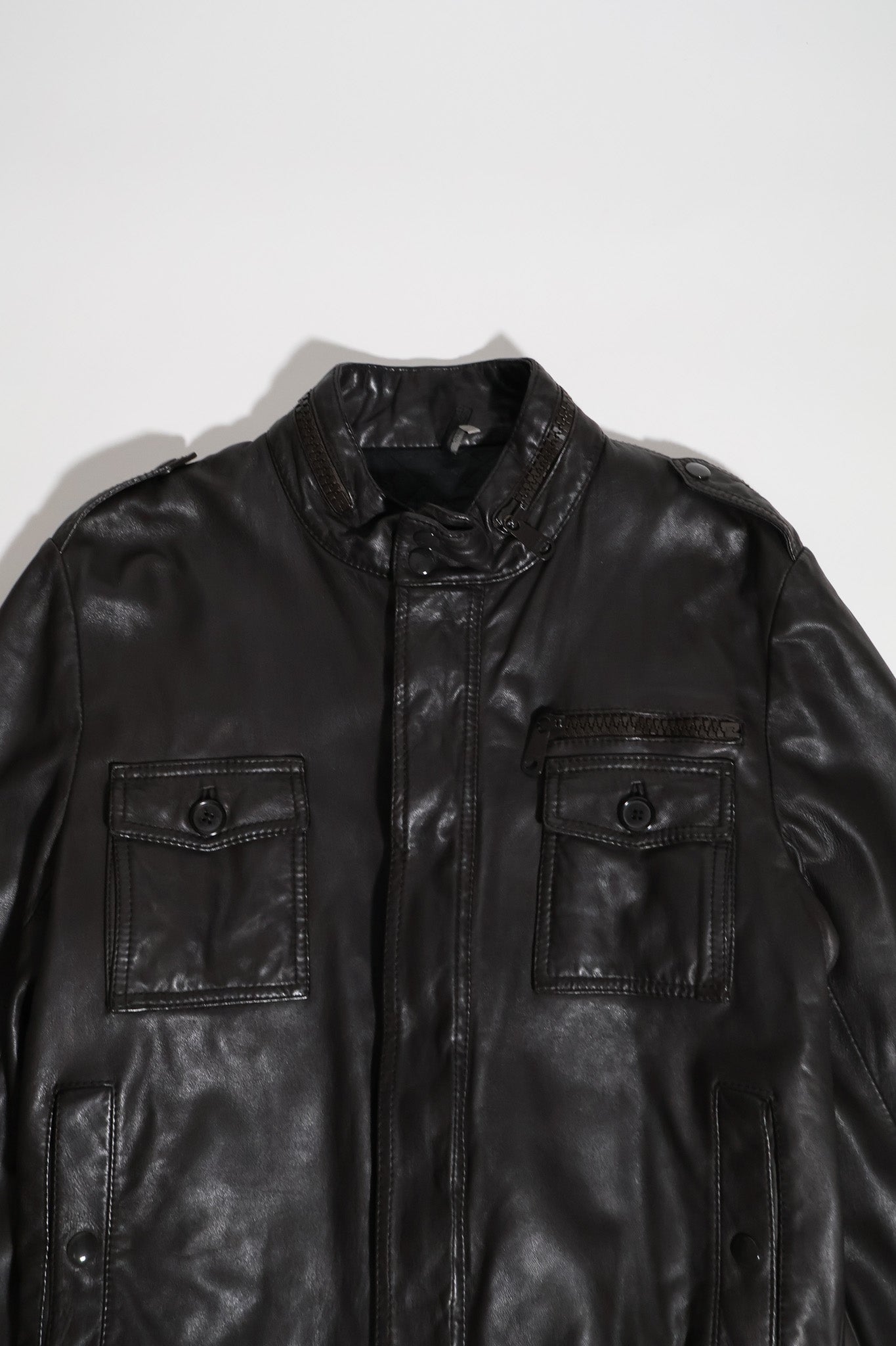 Dior Homme AW05 Runway Leather Jacket