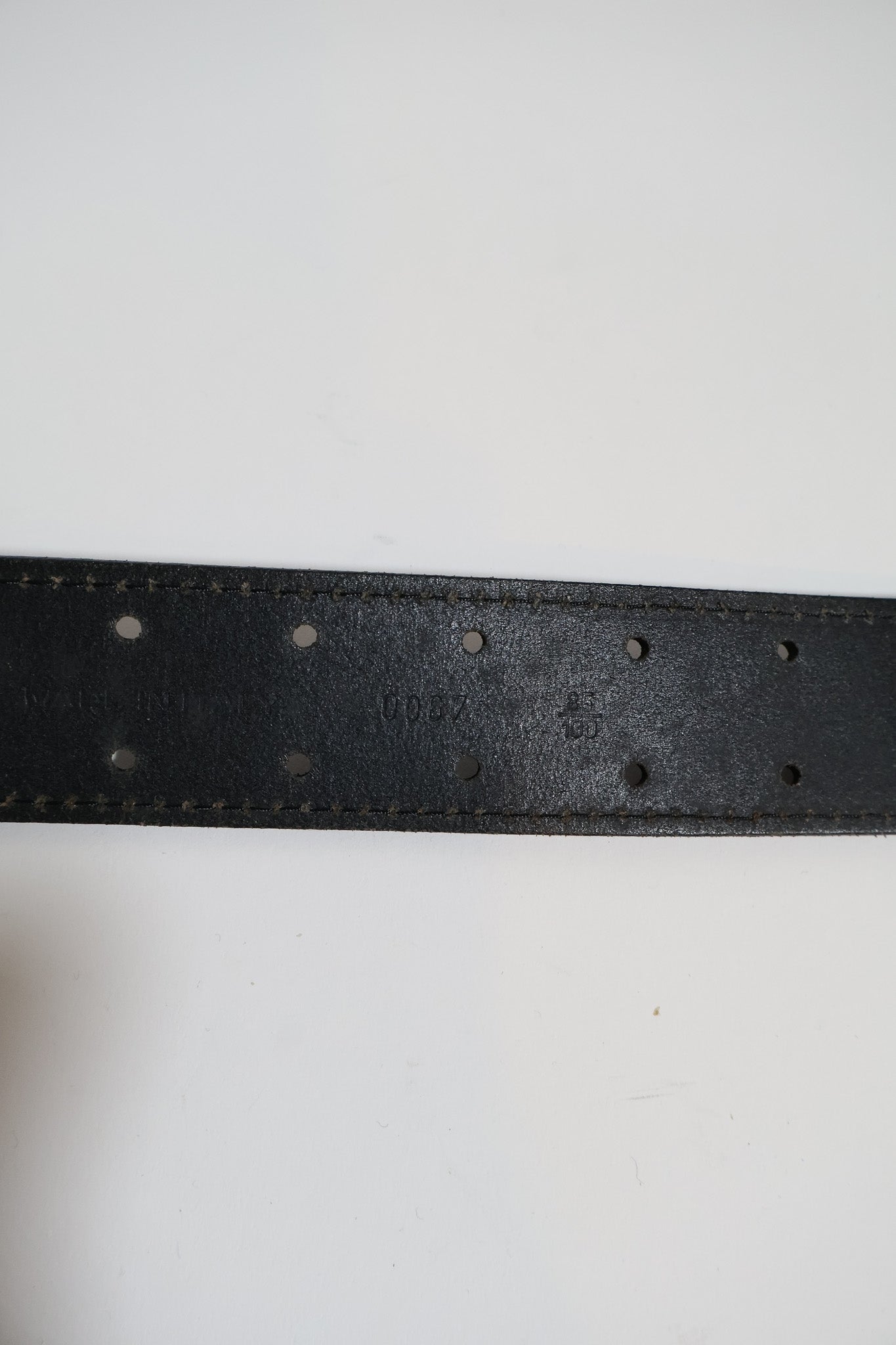 Dior Homme AW07 Navigate Belt