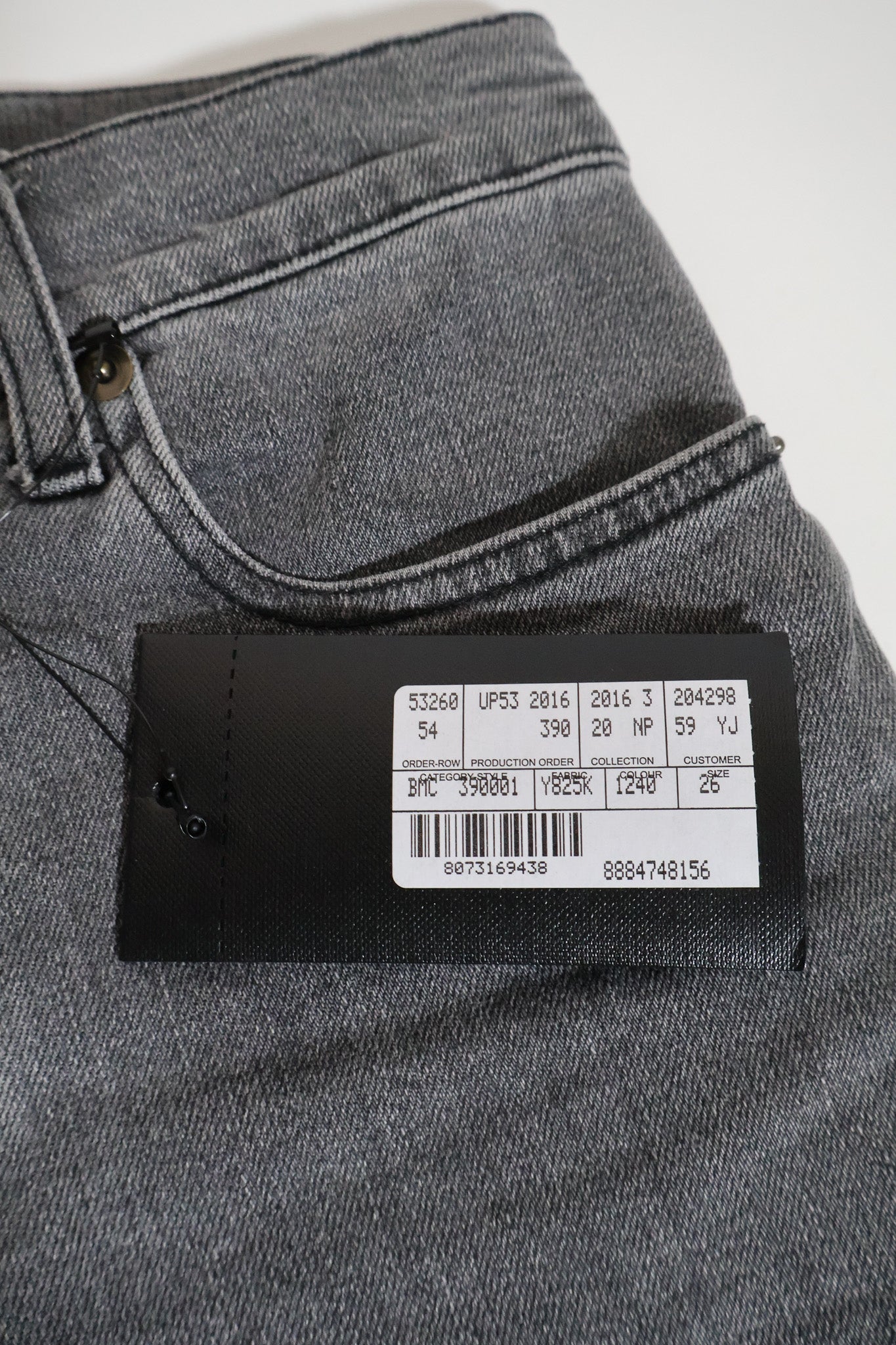 Saint Laurent Paris AW16 D02 Denim