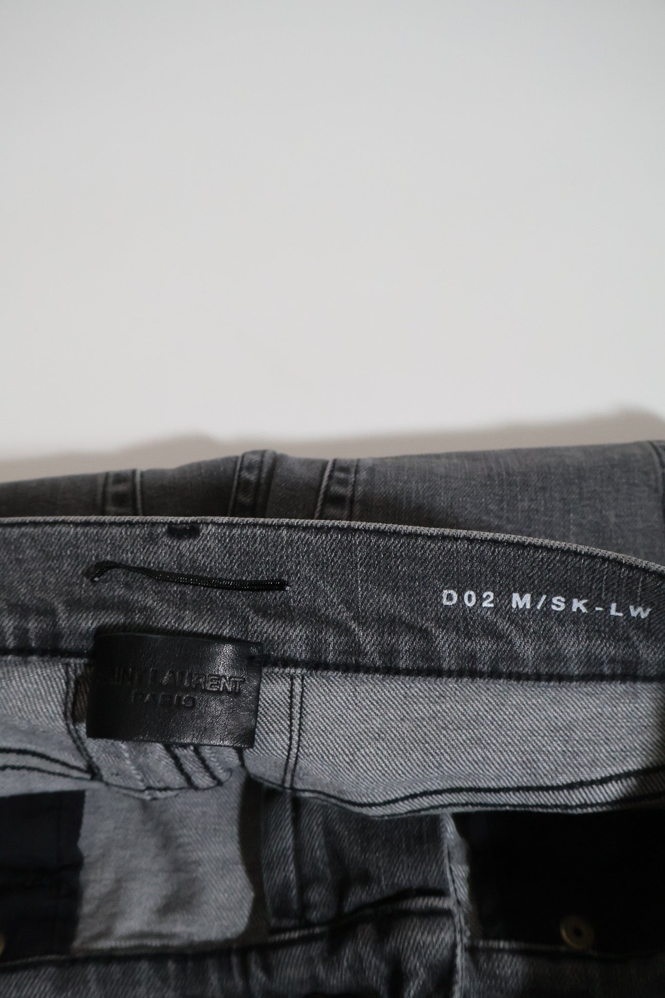 Saint Laurent Paris AW16 D02 Denim