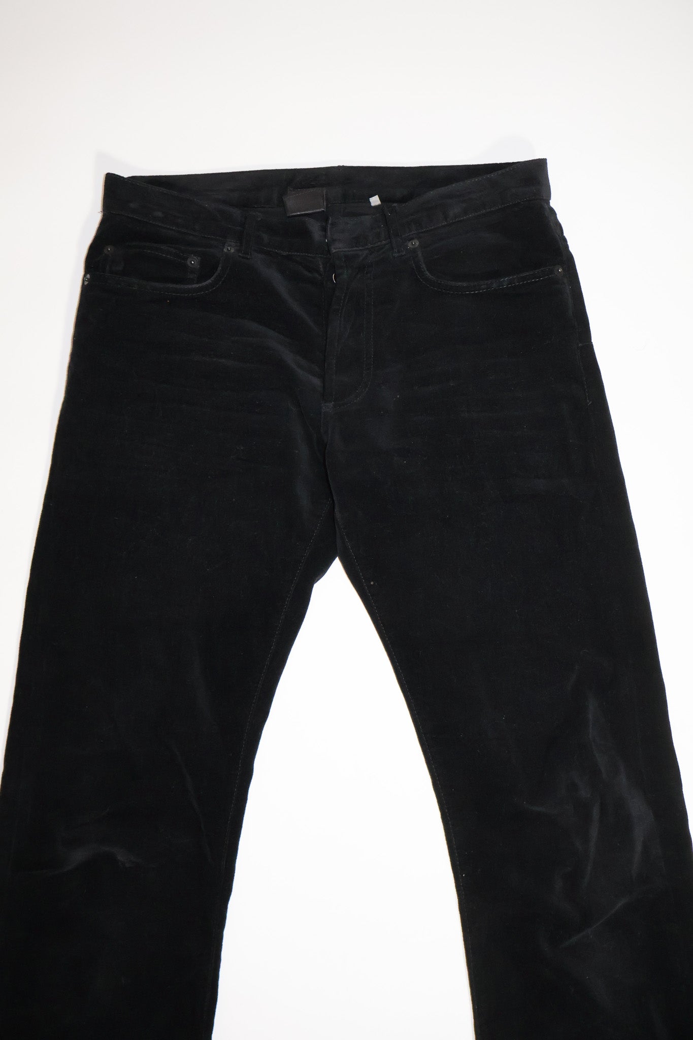 Dior Homme AW05 Velvet Bootcut Pants