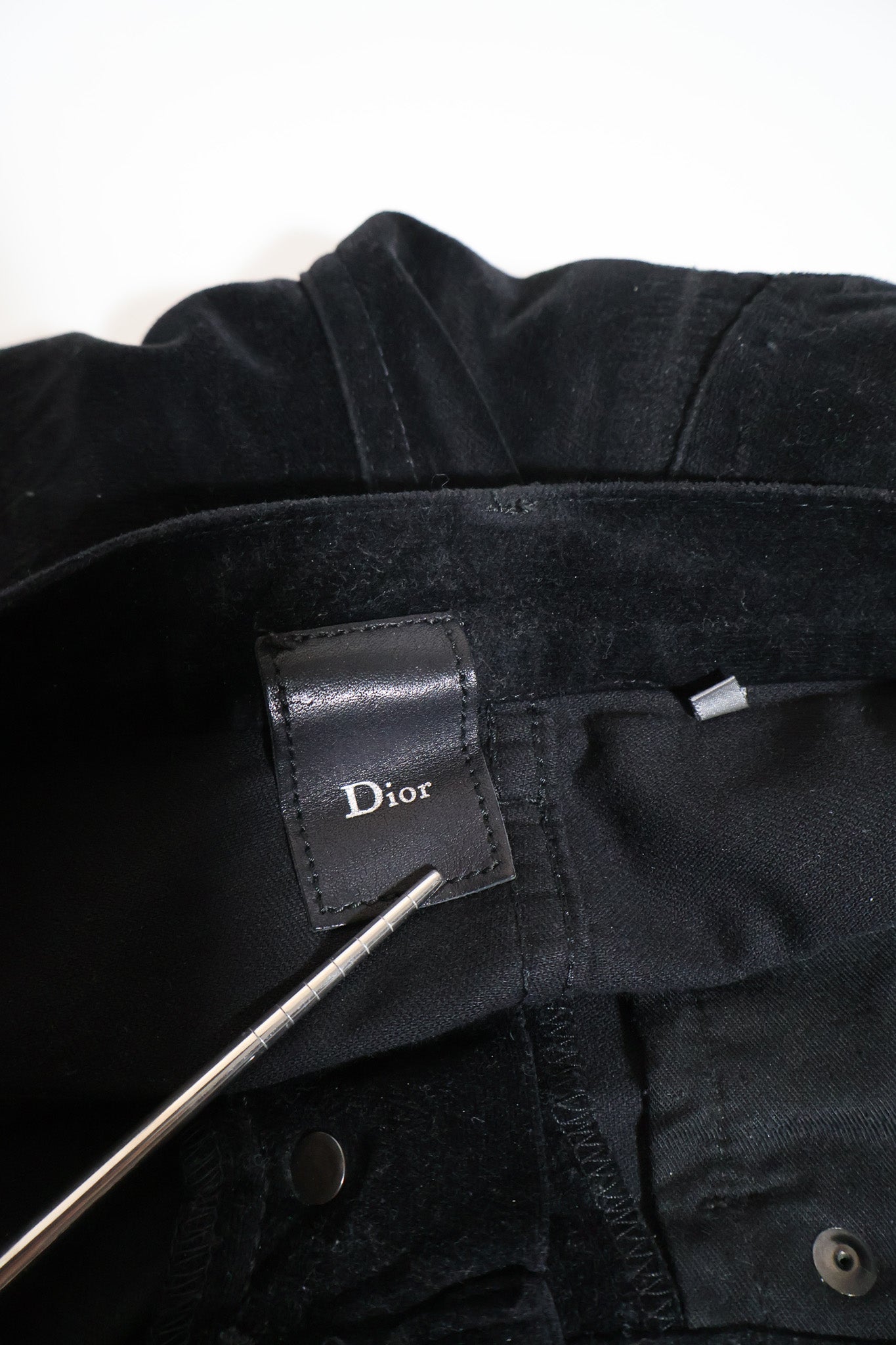 Dior Homme AW05 Velvet Bootcut Pants