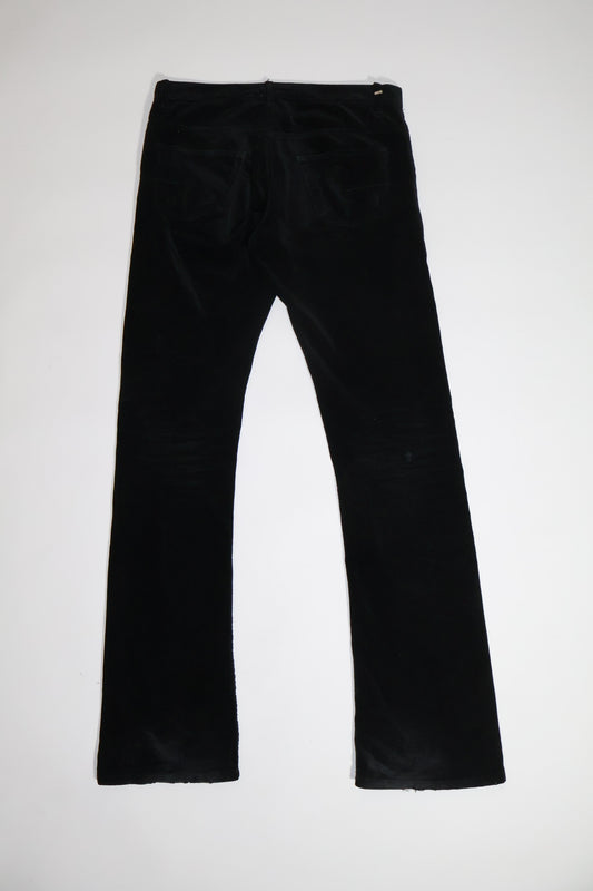 Dior Homme AW05 Velvet Bootcut Pants