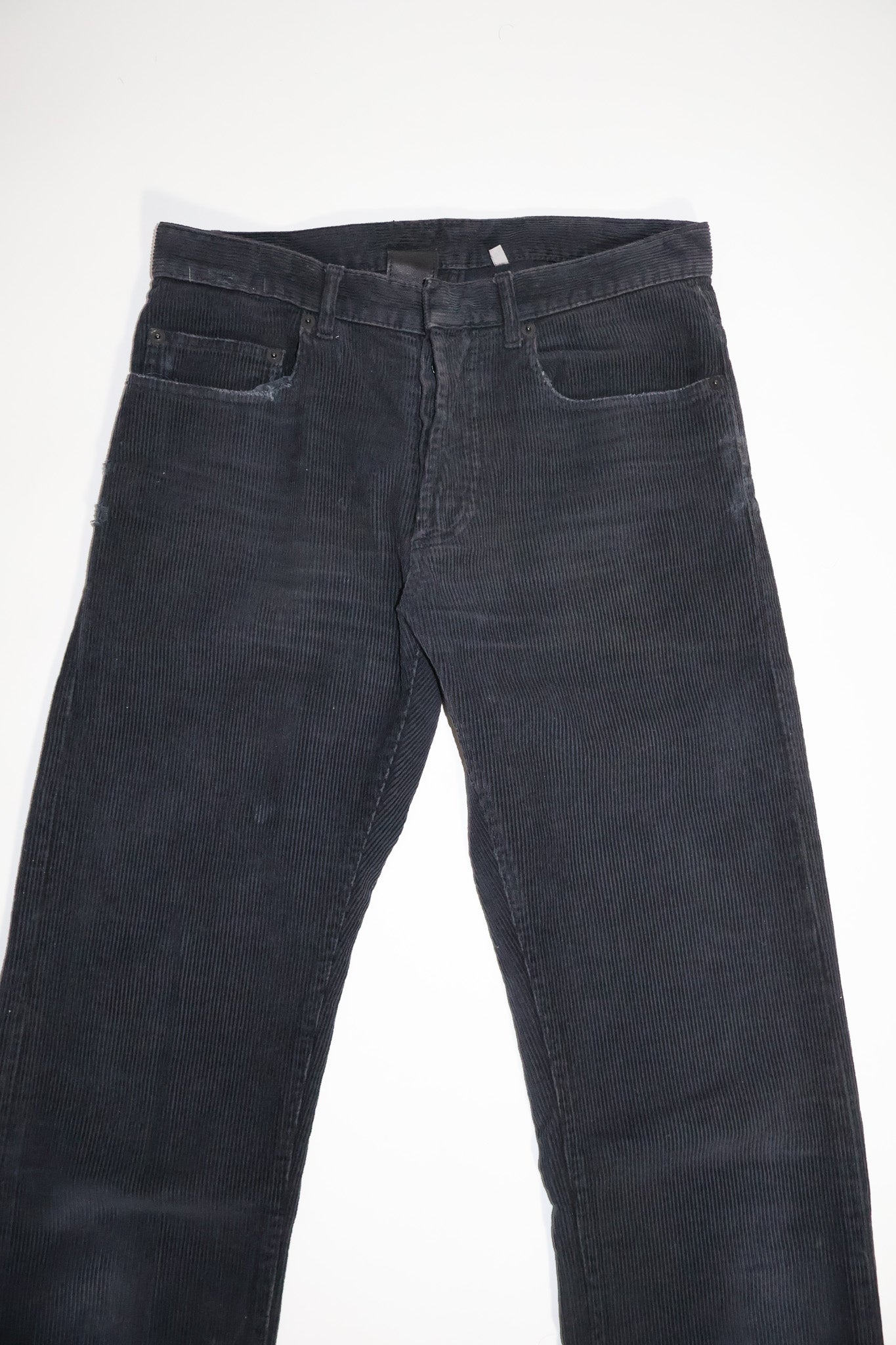 Dior Homme AW07 Distressed Corduroy Pants