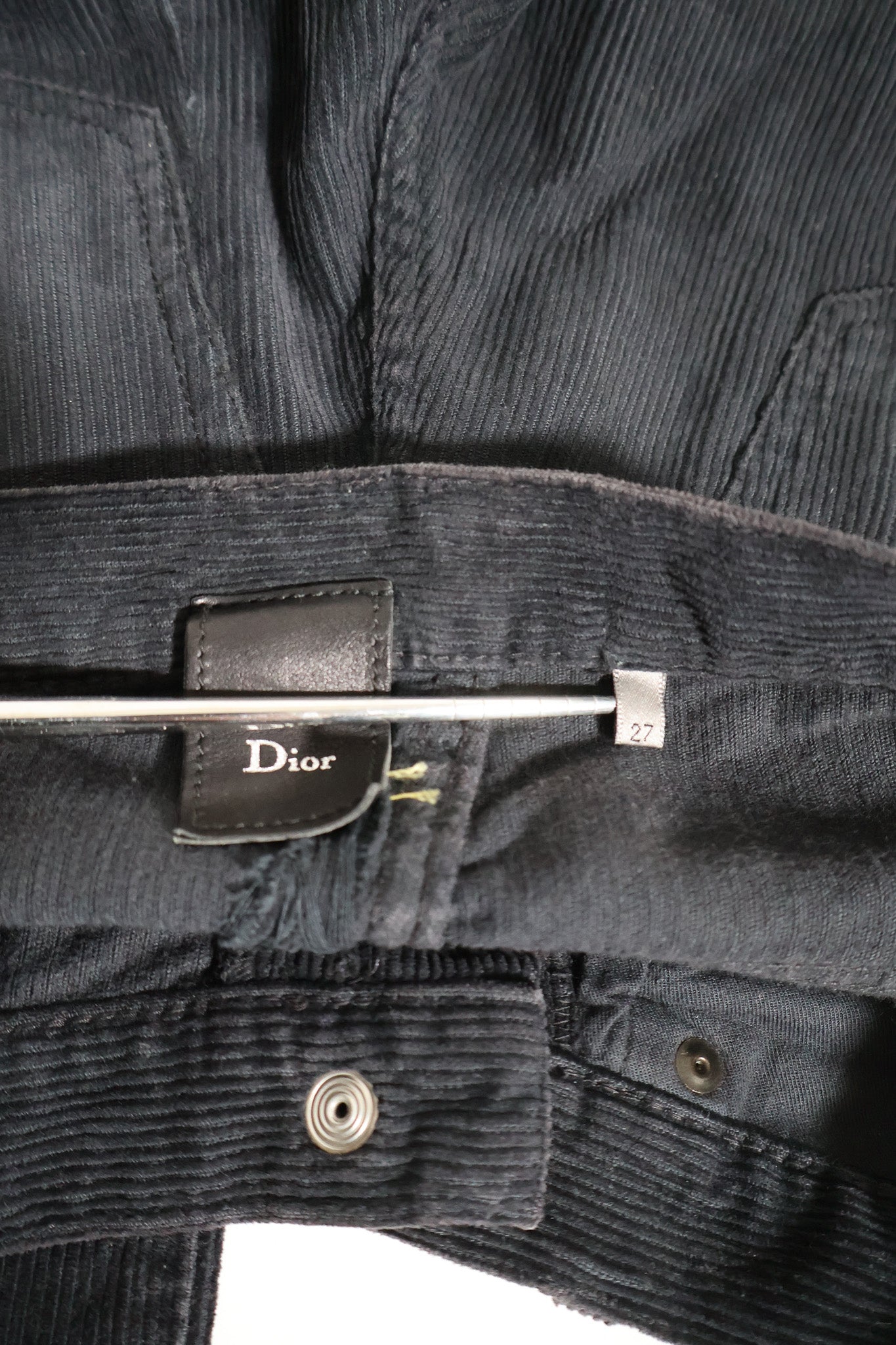 Dior Homme AW07 Distressed Corduroy Pants