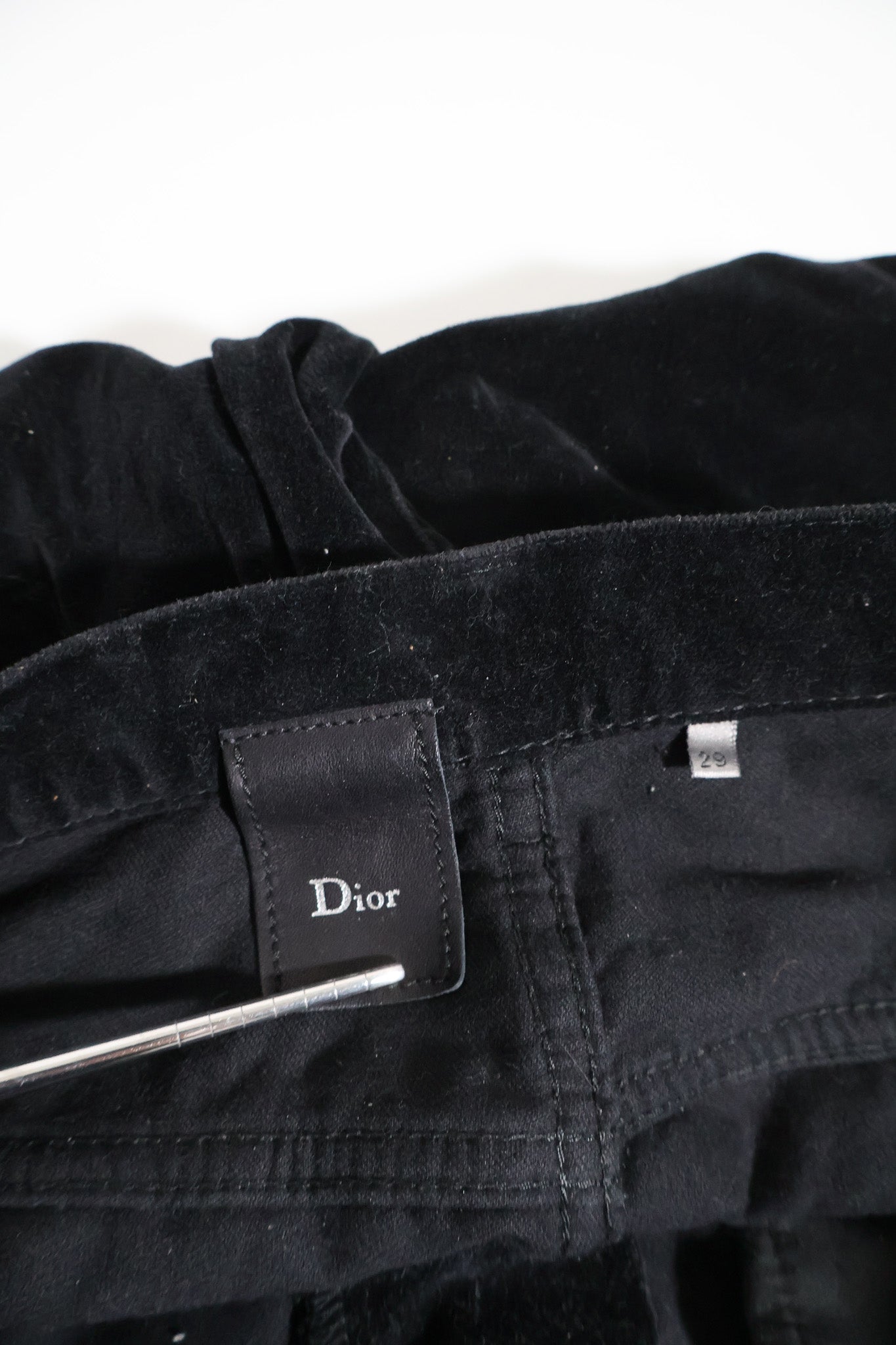 Dior Homme AW05 Velvet Pants
