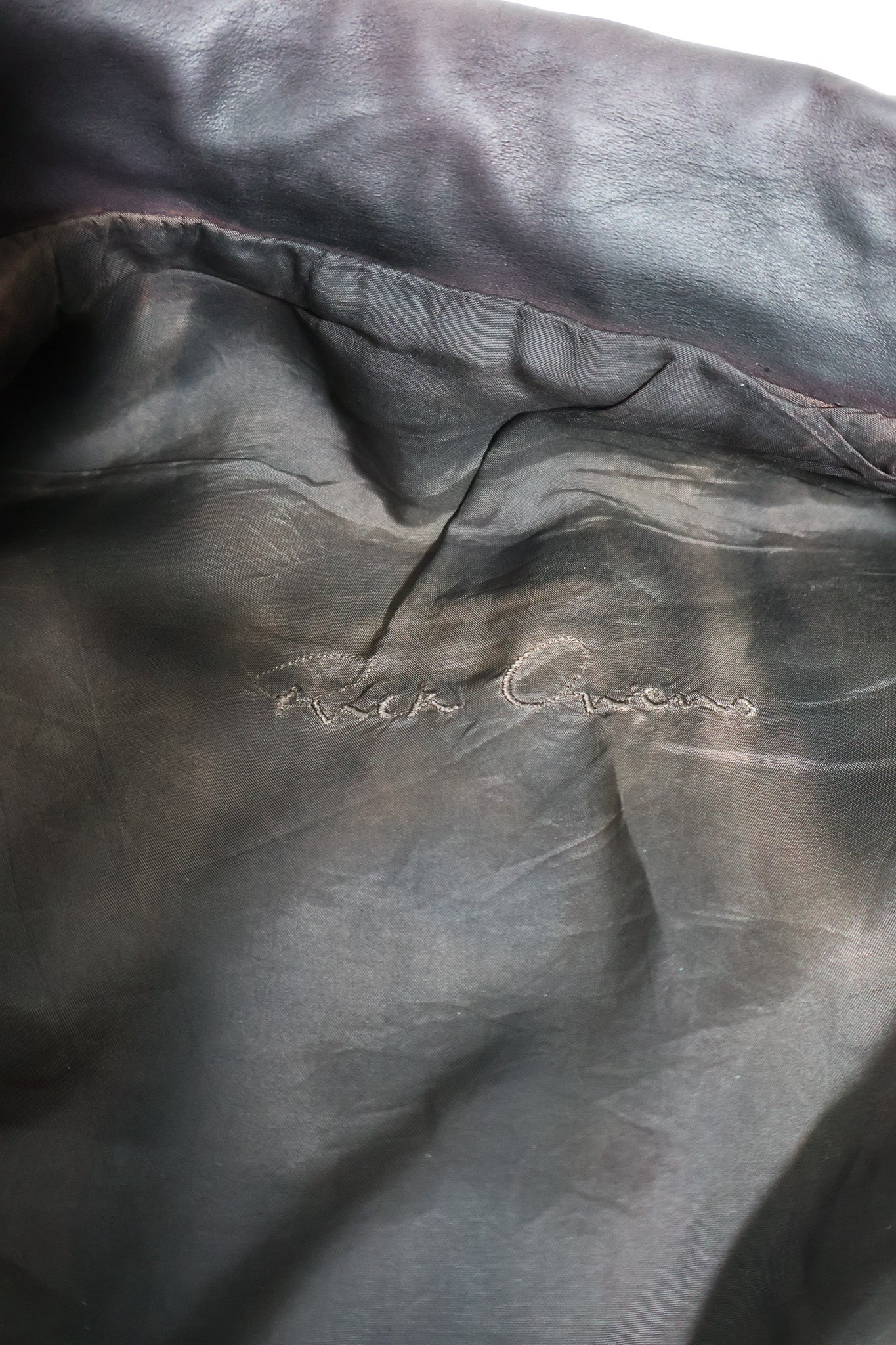 Rick Owens SS05 Scorpio Horse Leather Jacket
