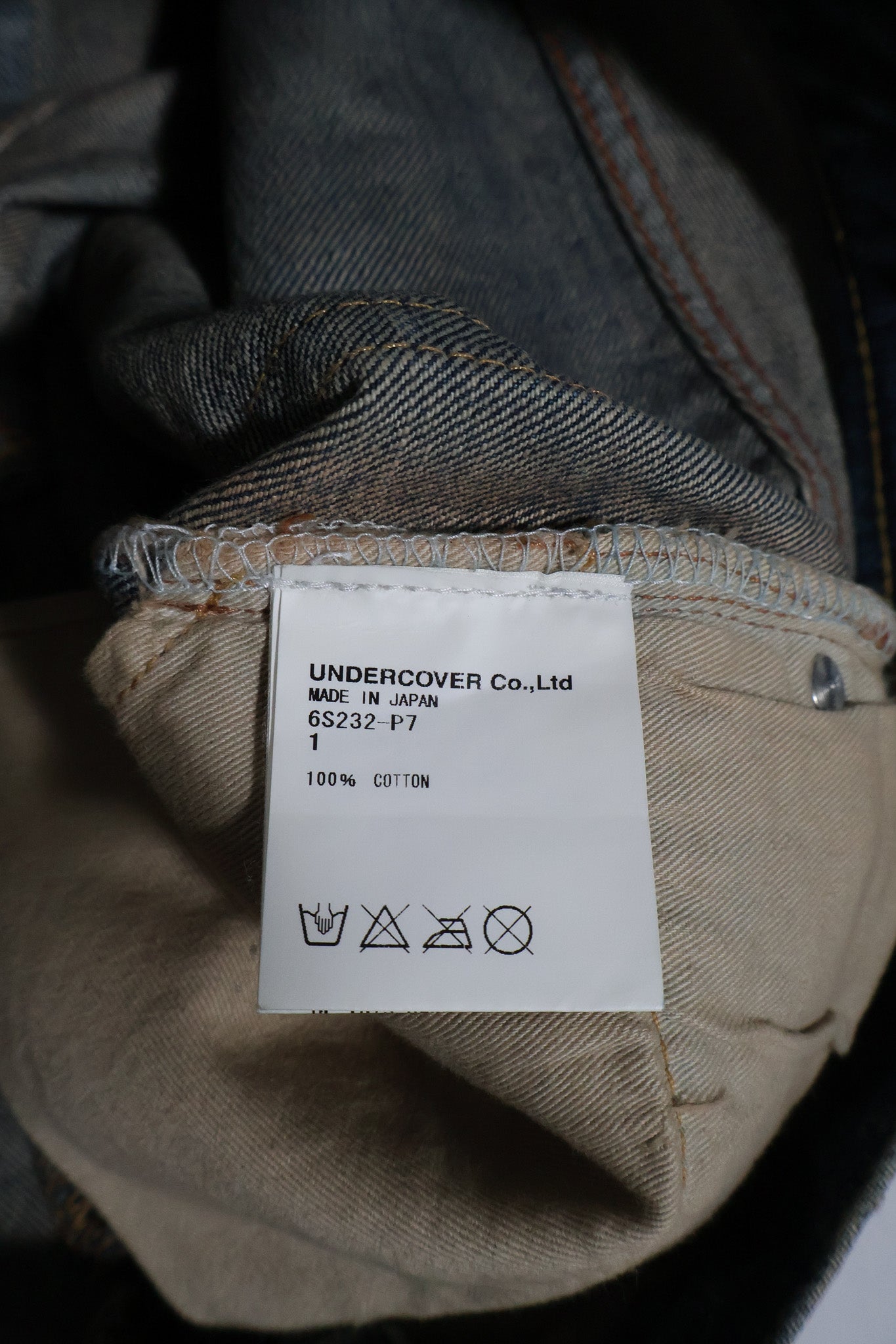 Undercover SS06 'Tale Of Zamiang' Denim