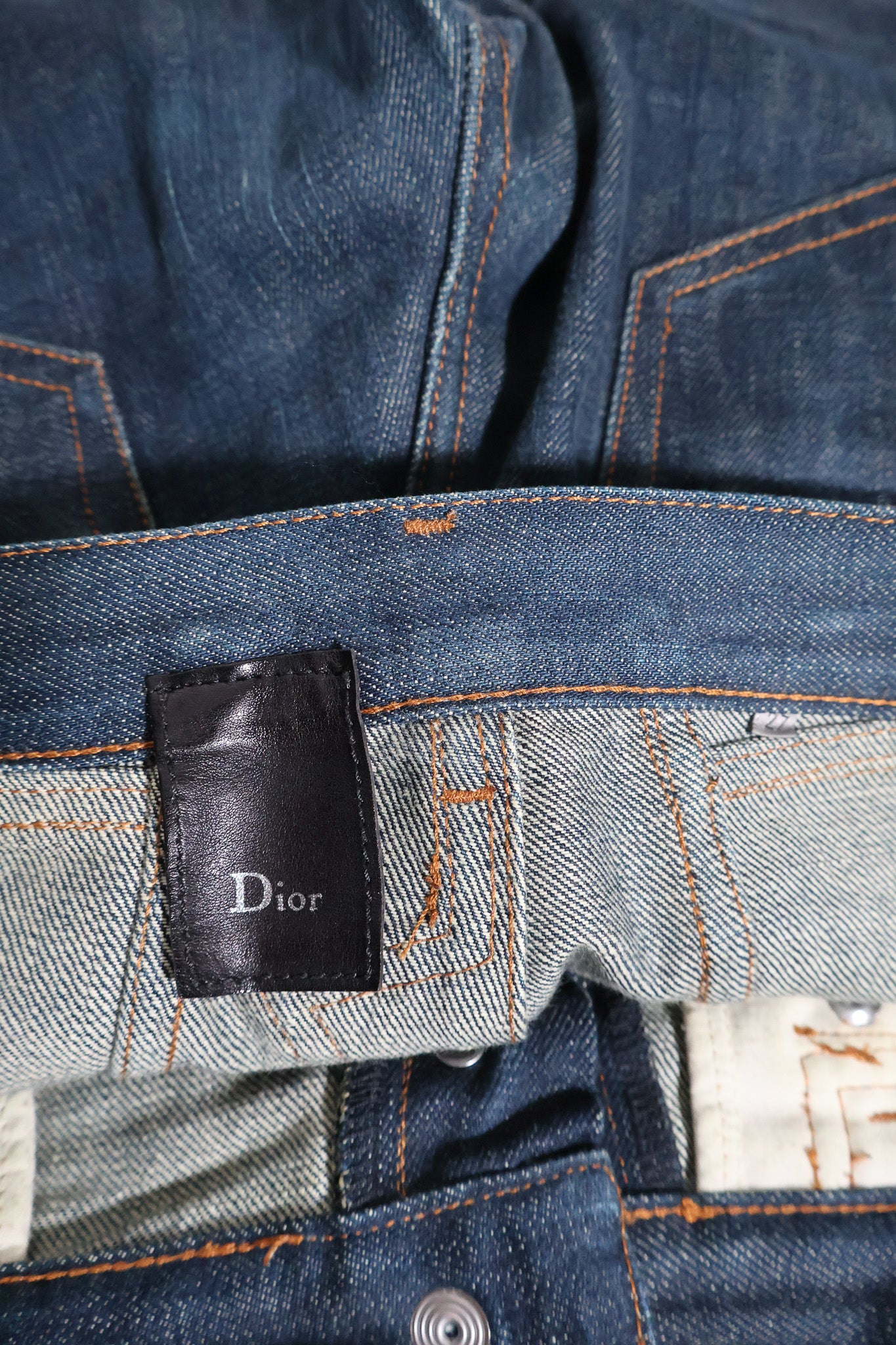 Dior Homme AW06 Raw Bootcut Denim