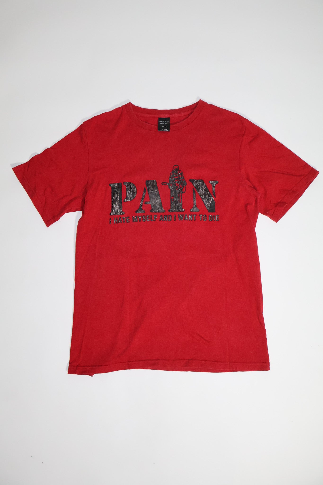 Number (N)ine AW03 Pain Tee Shirt