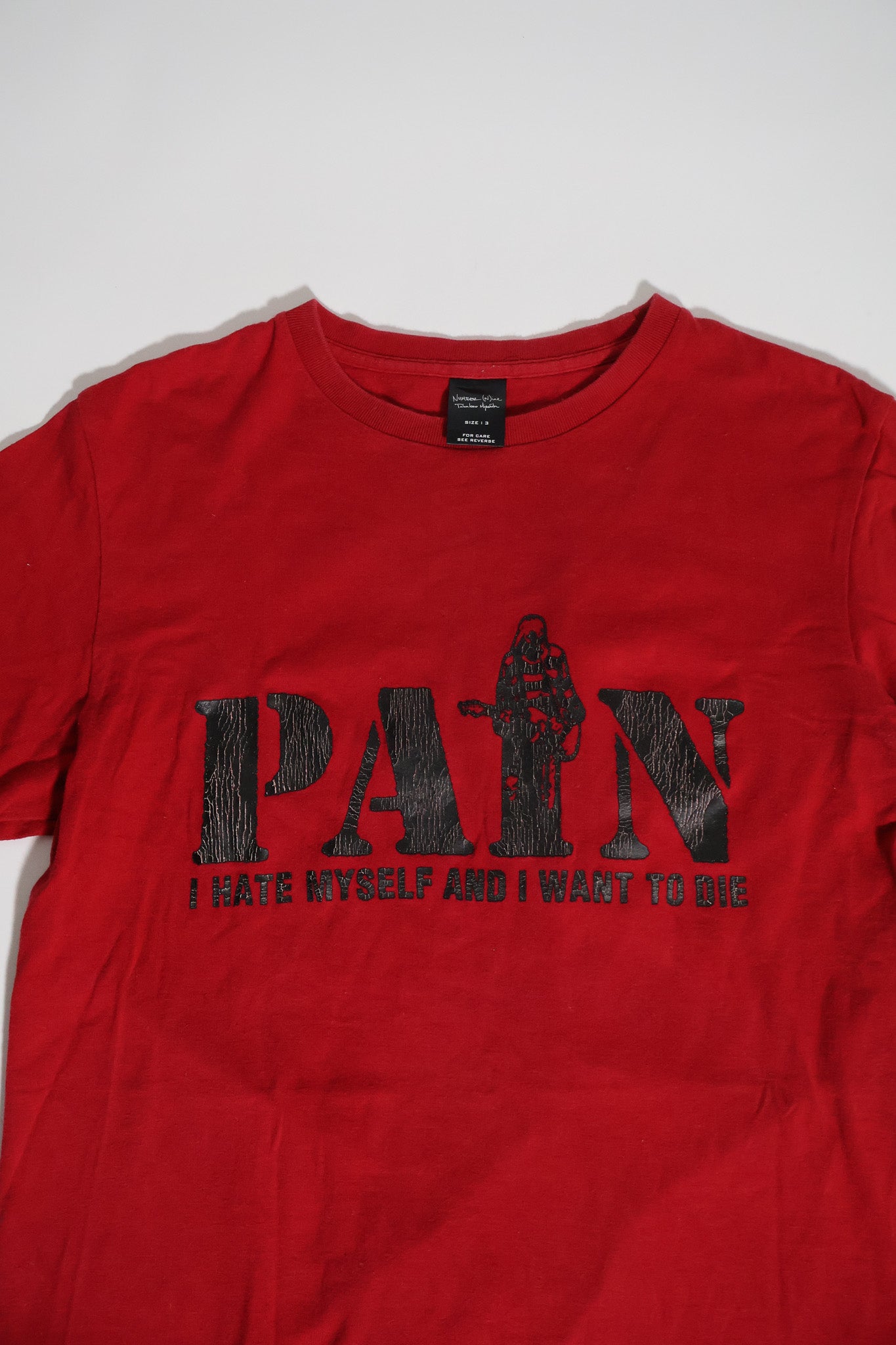 Number (N)ine AW03 Pain Tee Shirt