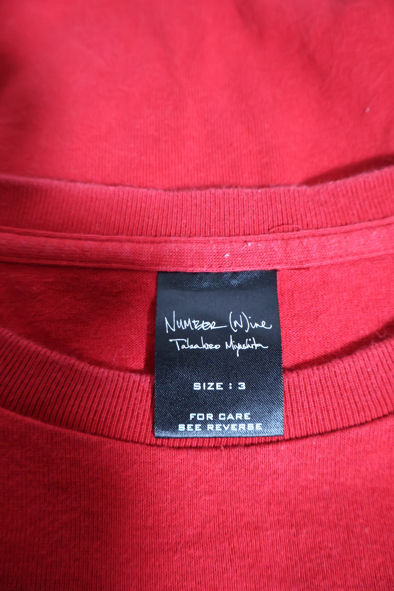 Number (N)ine AW03 Pain Tee Shirt