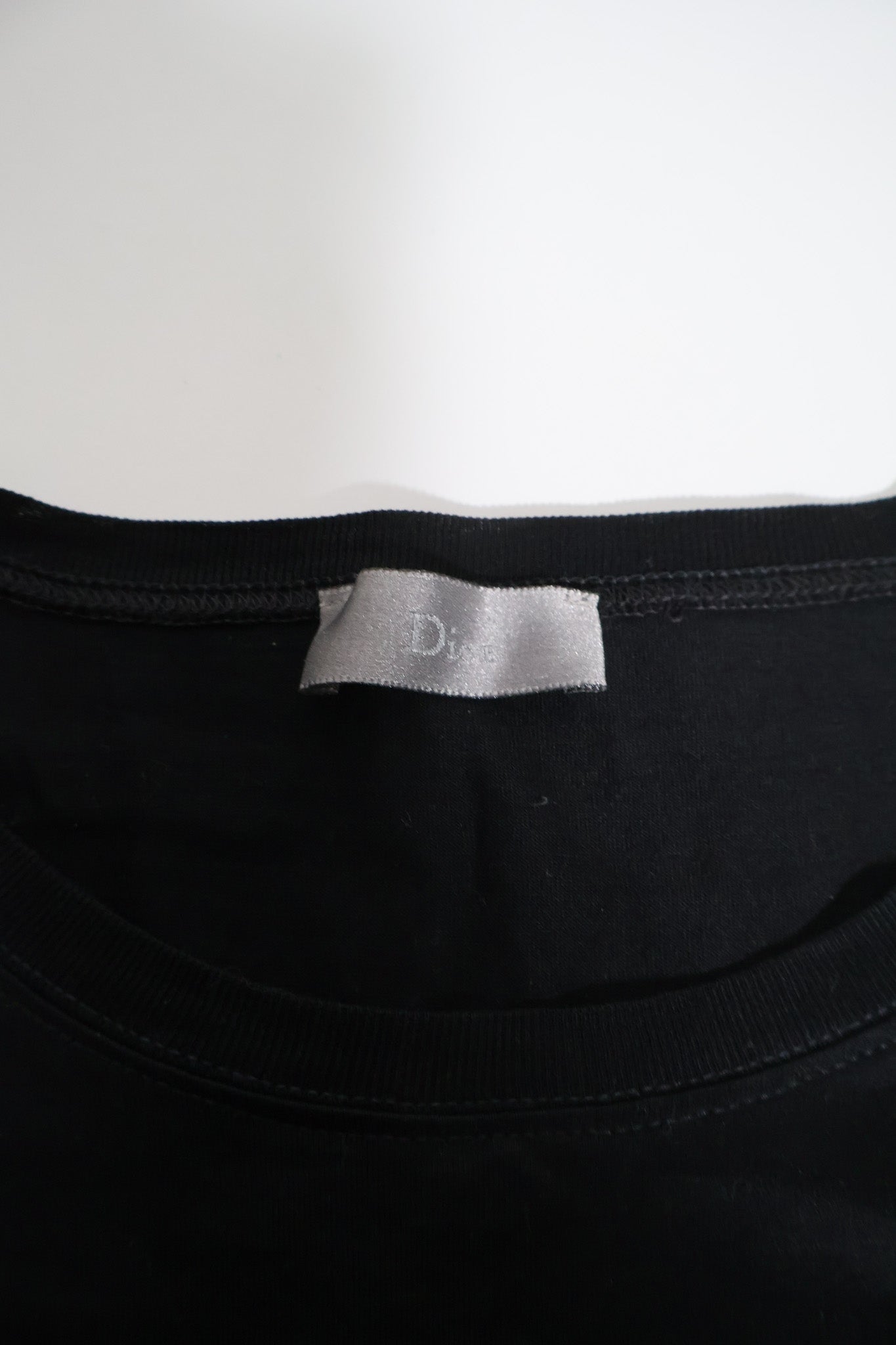 Dior Homme SS04 Strip Leather Shoulder Epaulette Shirt
