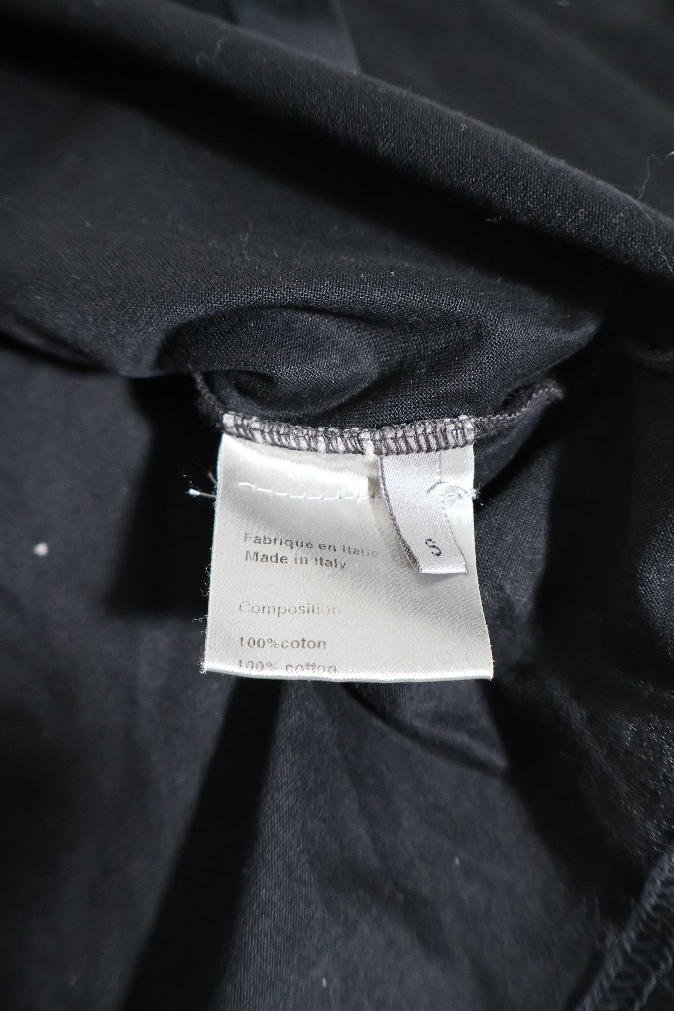 Dior Homme SS04 Strip Leather Shoulder Epaulette Shirt