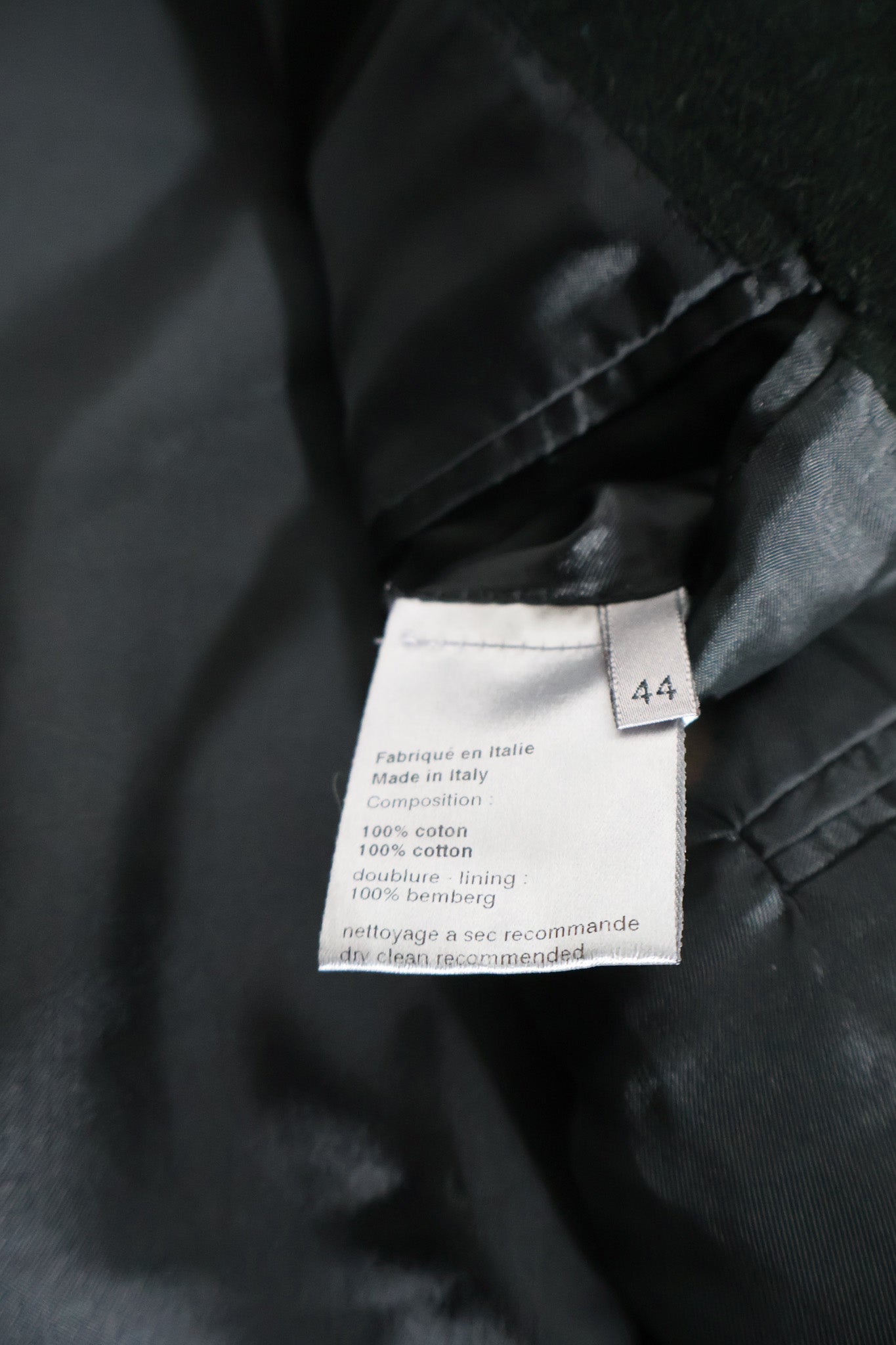 Dior Homme AW05 Runway Velvet Blazer