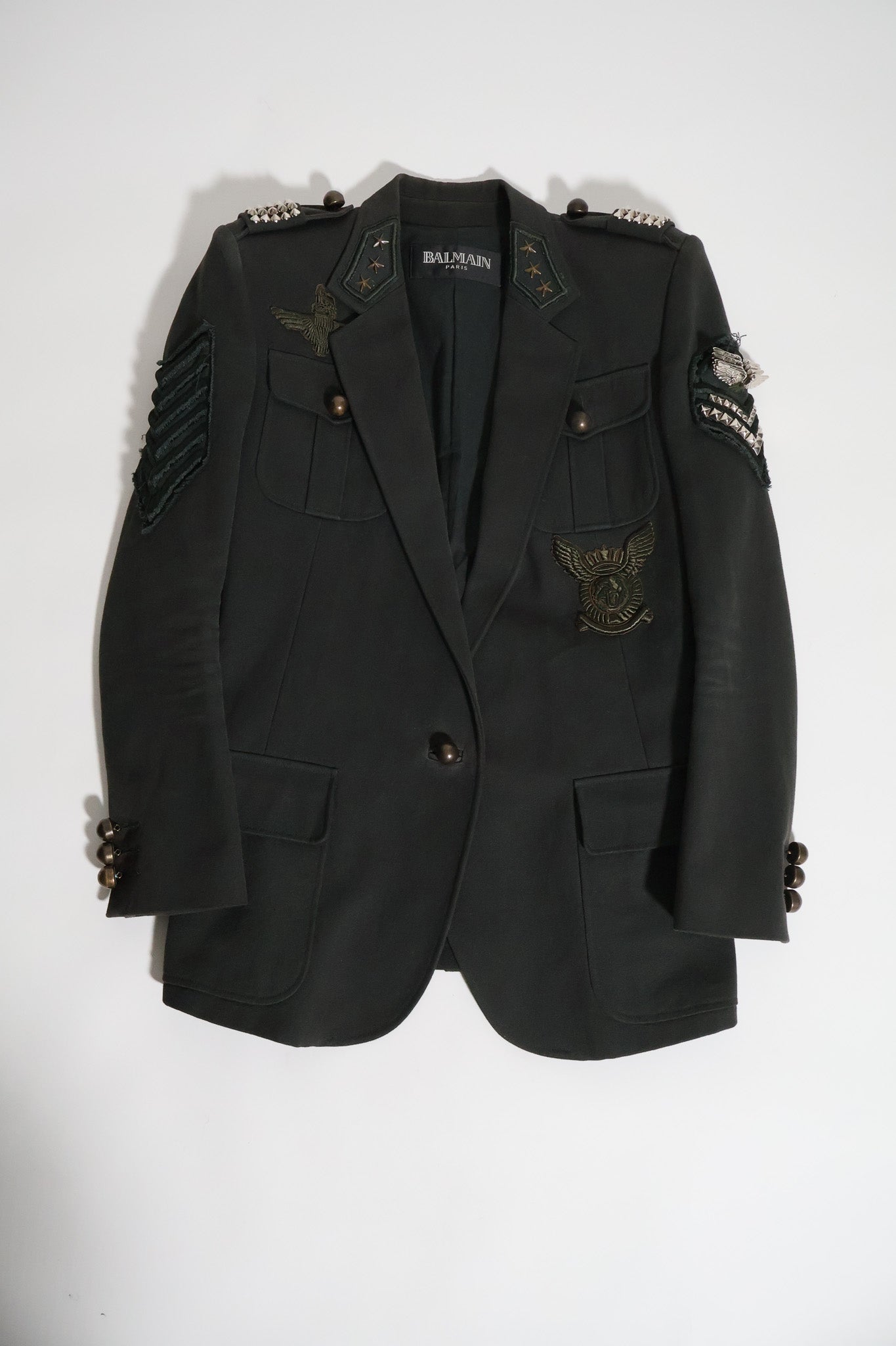 Balmain SS10 Military Blazer