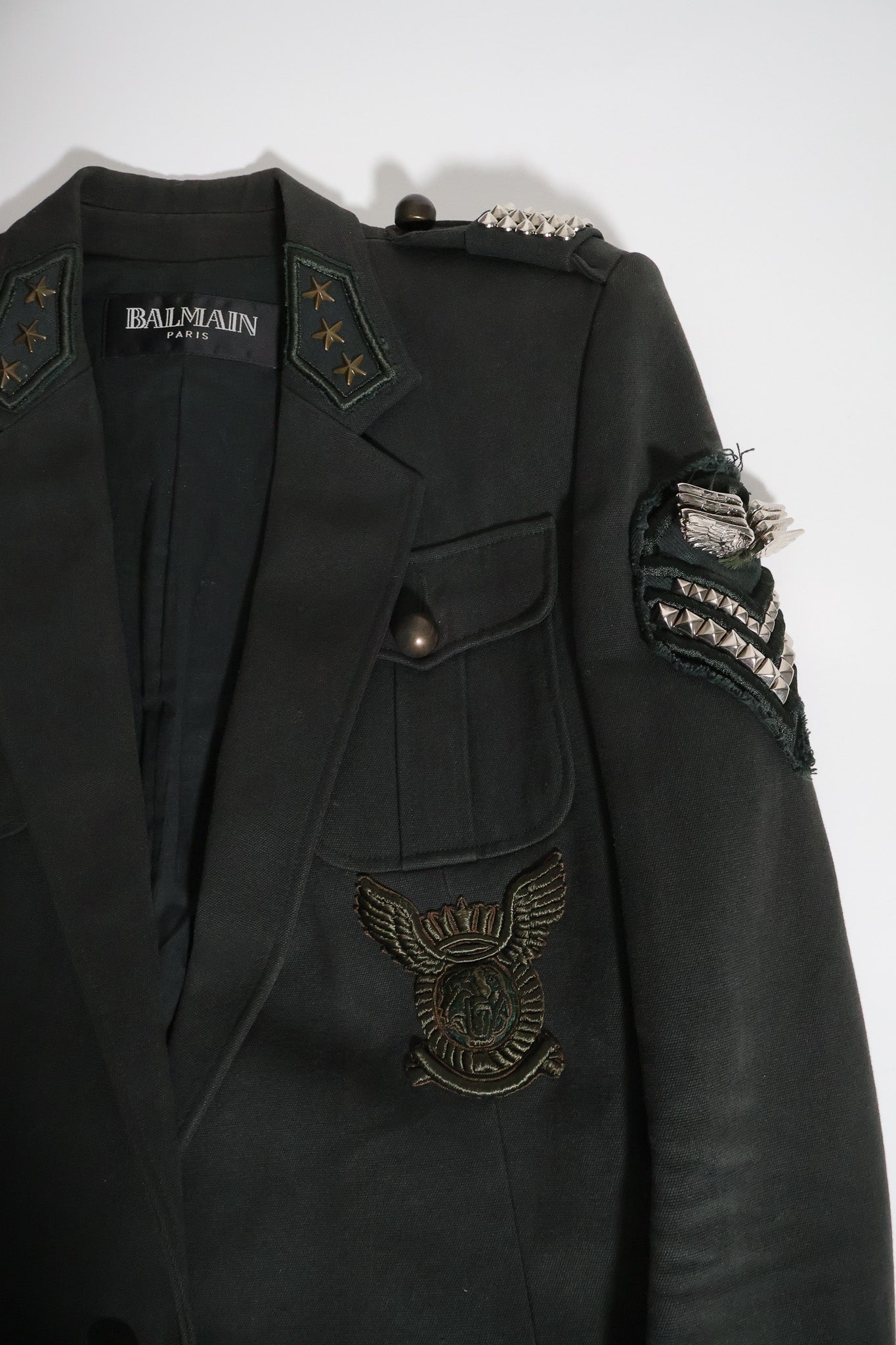 Balmain SS10 Military Blazer