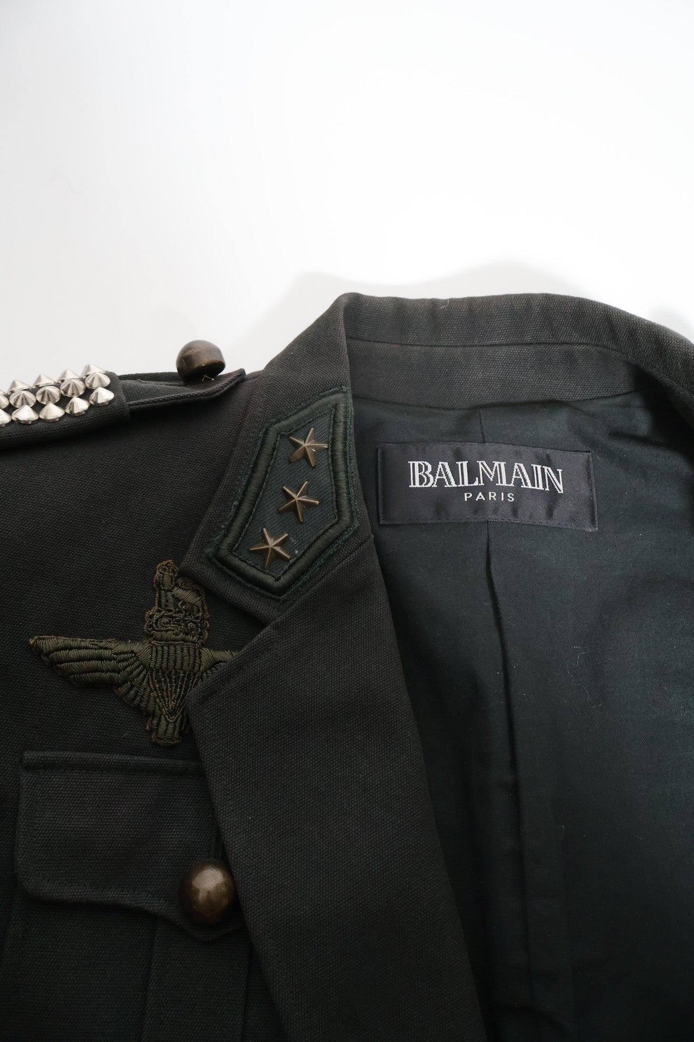 Balmain SS10 Military Blazer
