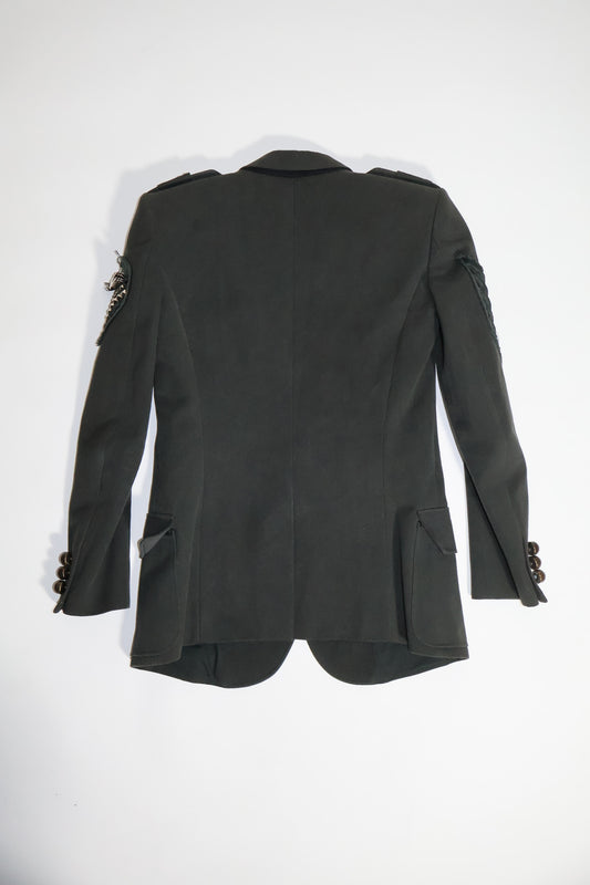Balmain SS10 Military Blazer