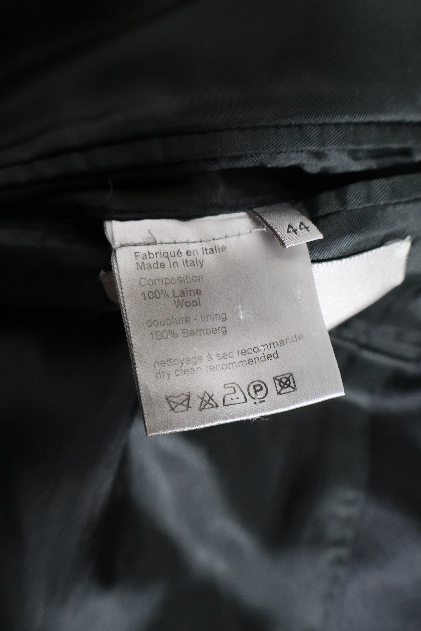 Dior Homme SS06 Coated Military Blazer Jacket