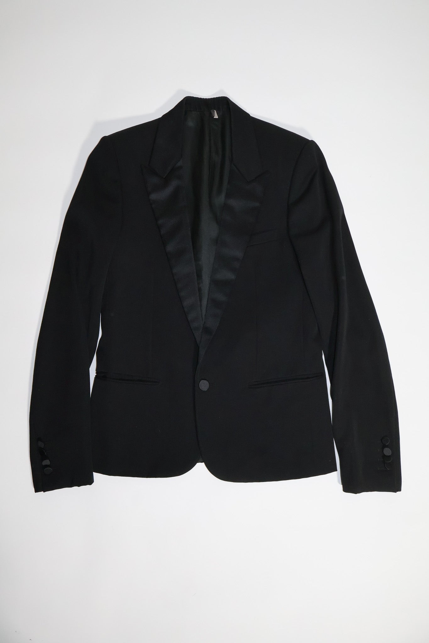 Dior Homme AW06 Satin Lapel Blazer