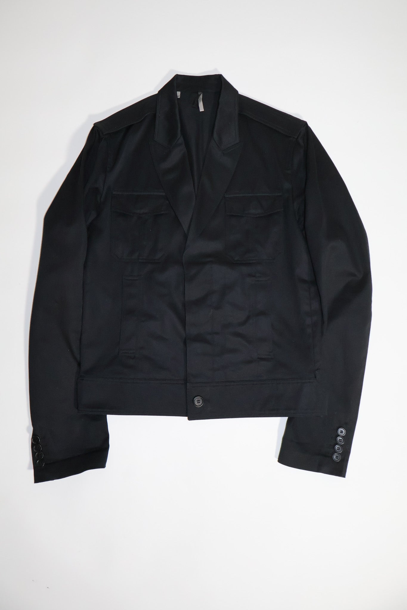 Dior Homme SS06 Coated Military Blazer Jacket