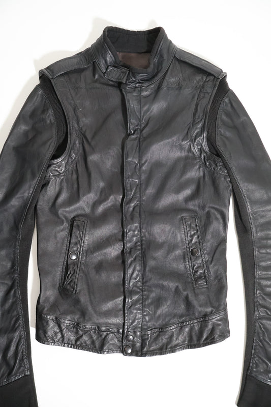 Rick Owens SS08 Creatch F1 Leather Jacket