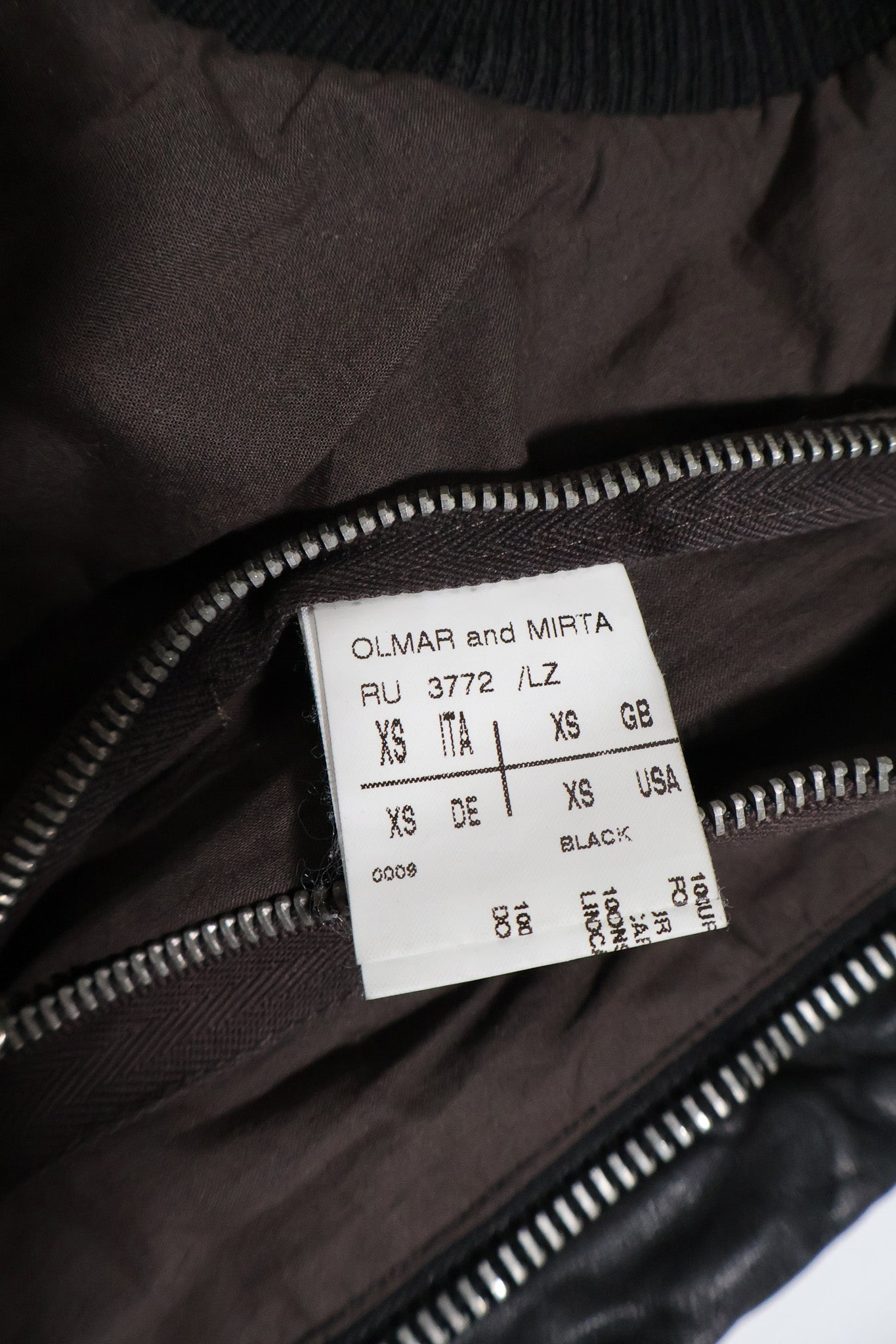 Rick Owens SS08 Creatch F1 Leather Jacket