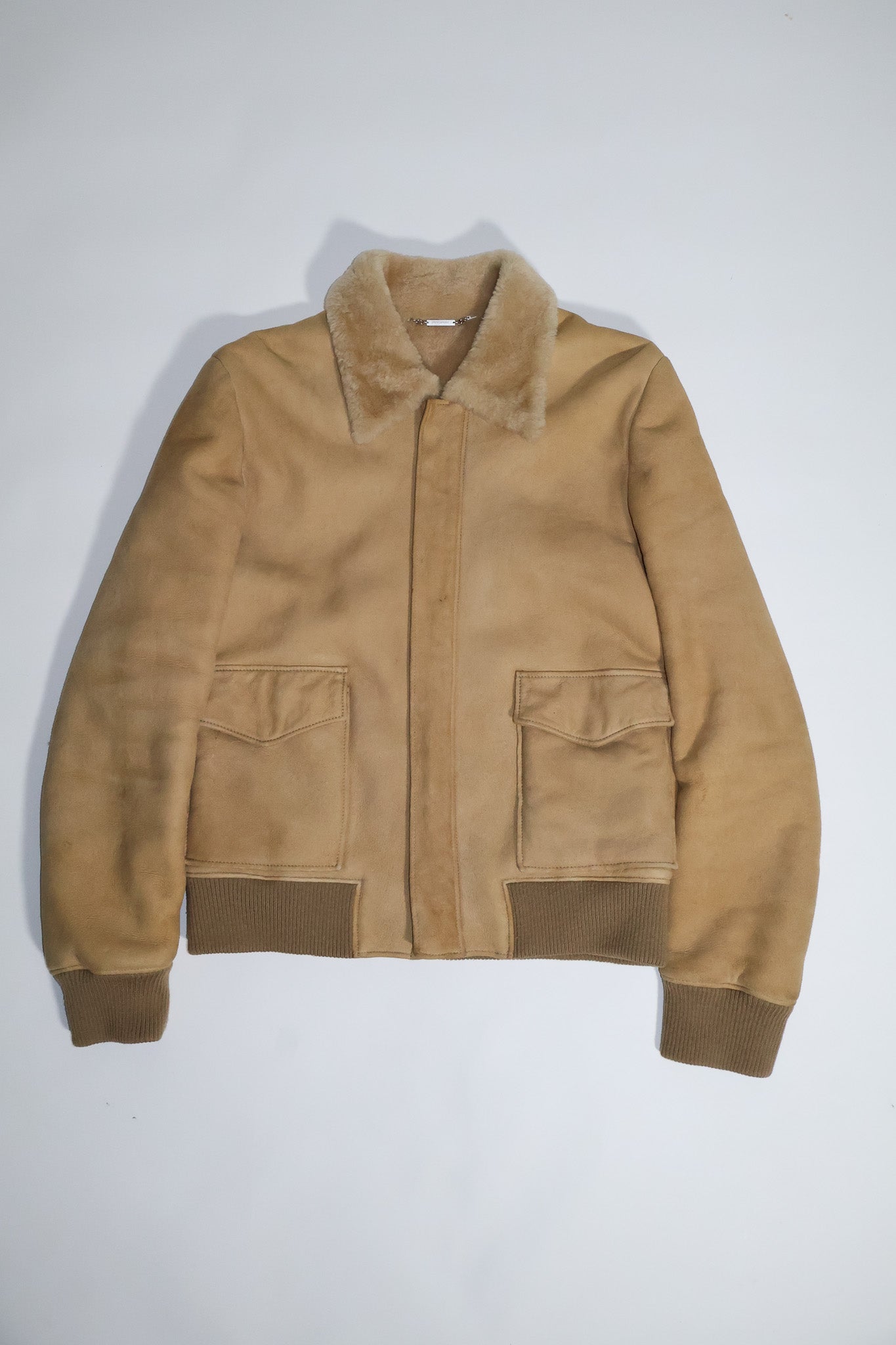 Dior Homme AW04 Sheepskin Mouton Runway Jacket