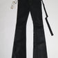 Rick Owens Waxed Coated Tyrone Bootcut Denim