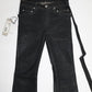 Rick Owens Waxed Coated Tyrone Bootcut Denim