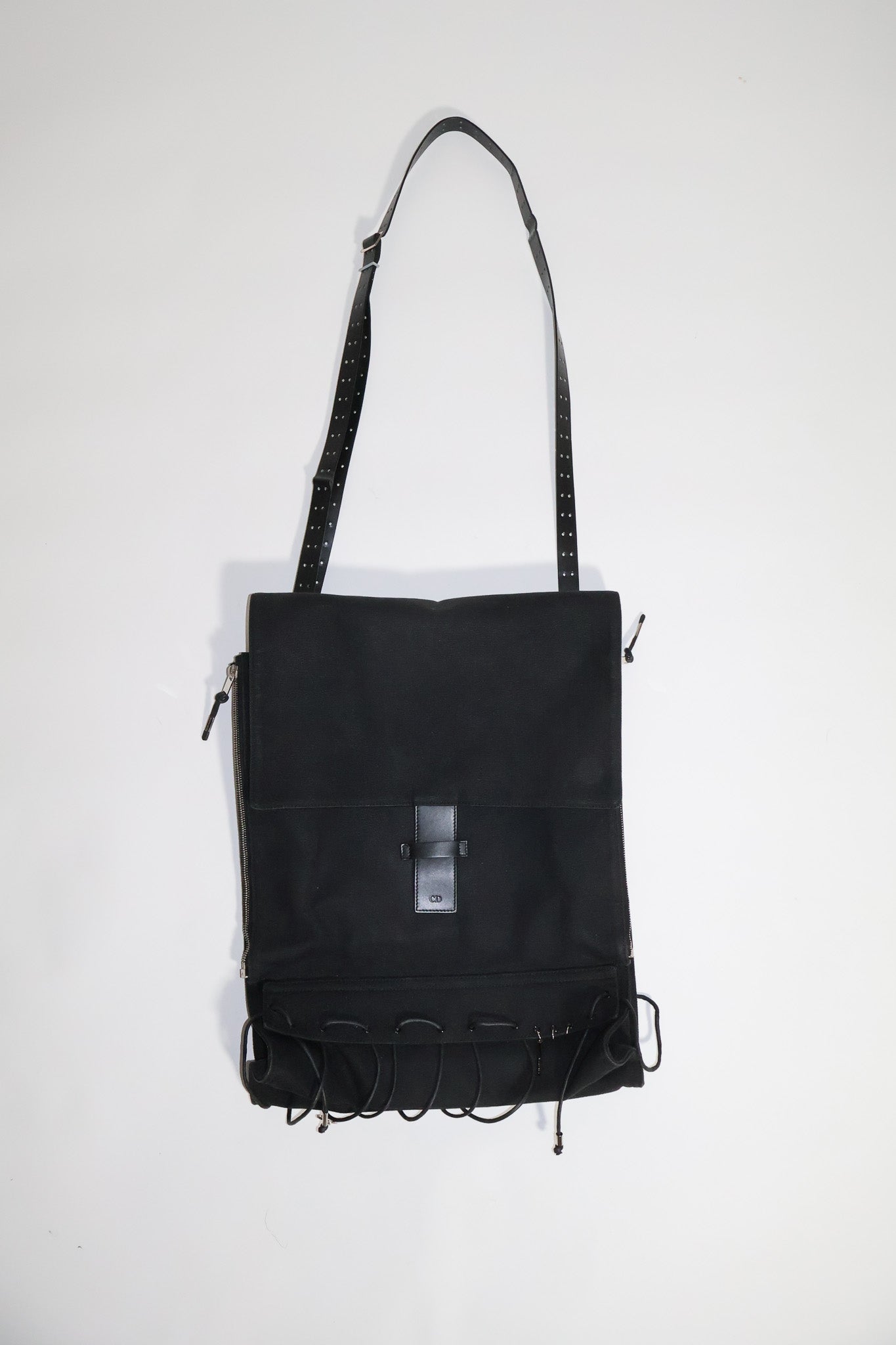 Dior Homme AW03 Luster Pierced Shoulder Bag