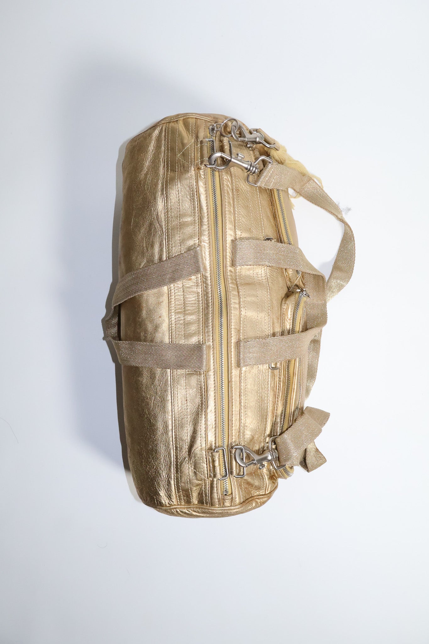 Dior Homme SS07 Gold Deville Duffel Bag