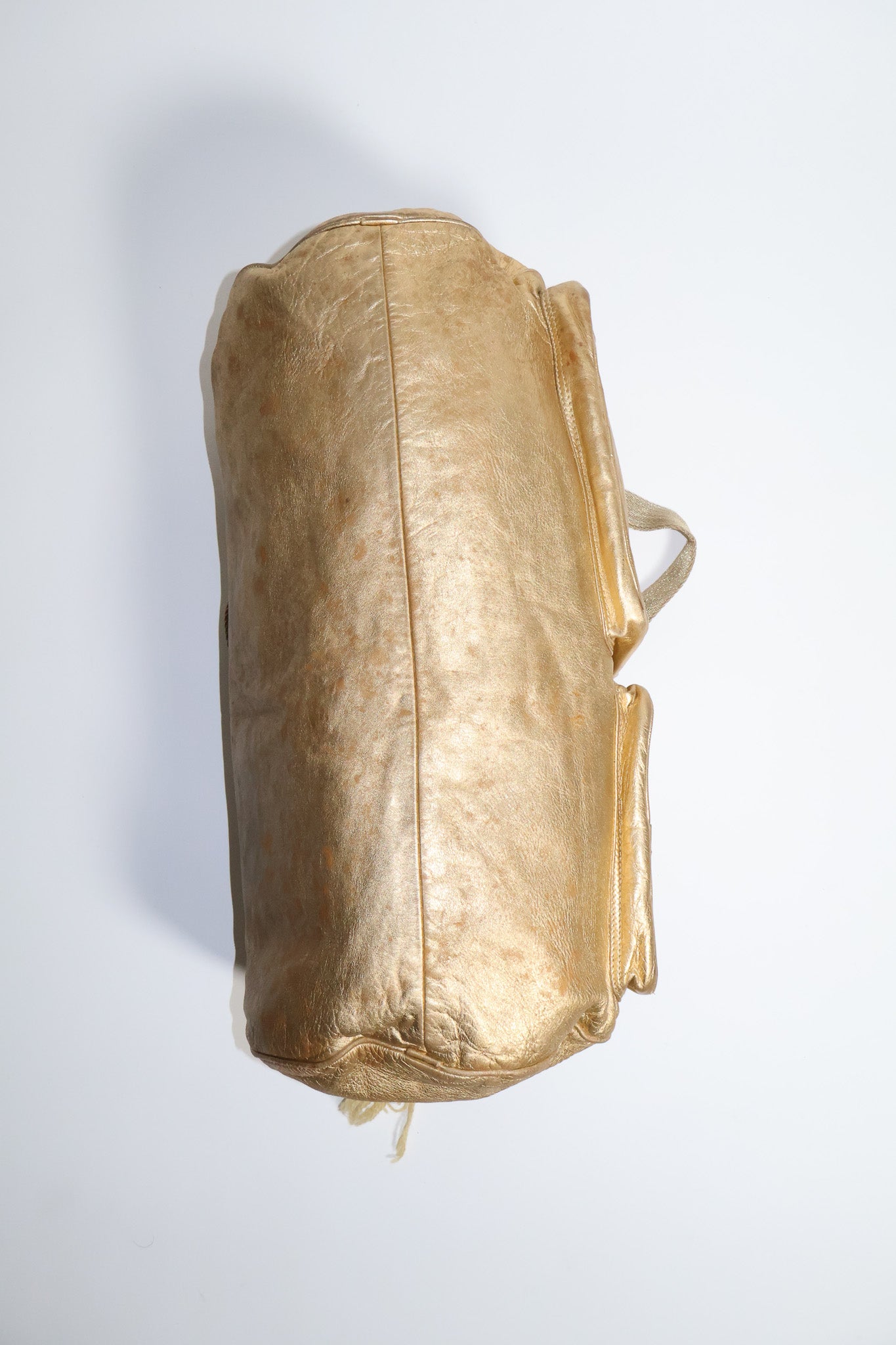 Dior Homme SS07 Gold Deville Duffel Bag