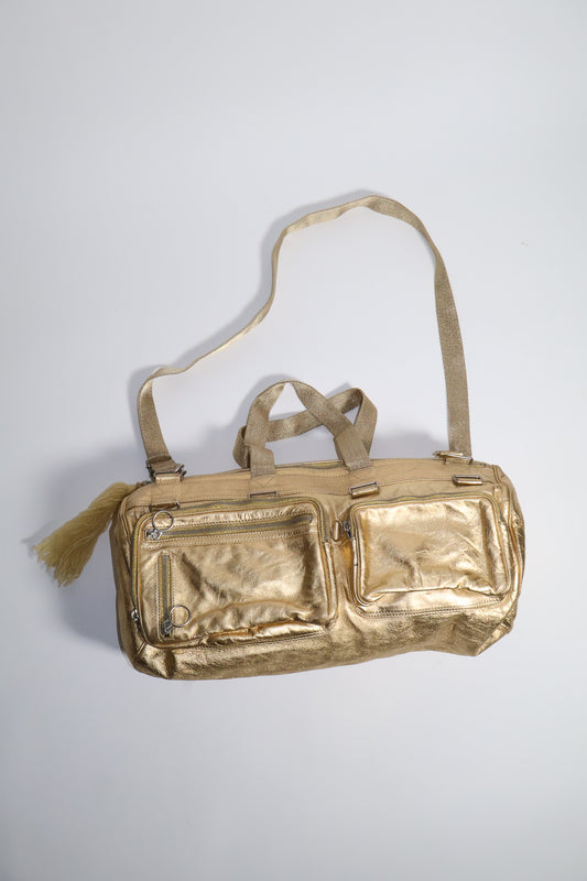 Dior Homme SS07 Gold Deville Duffel Bag