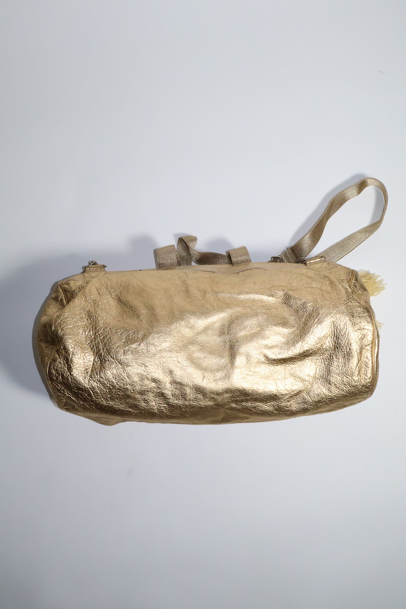 Dior Homme SS07 Gold Deville Duffel Bag