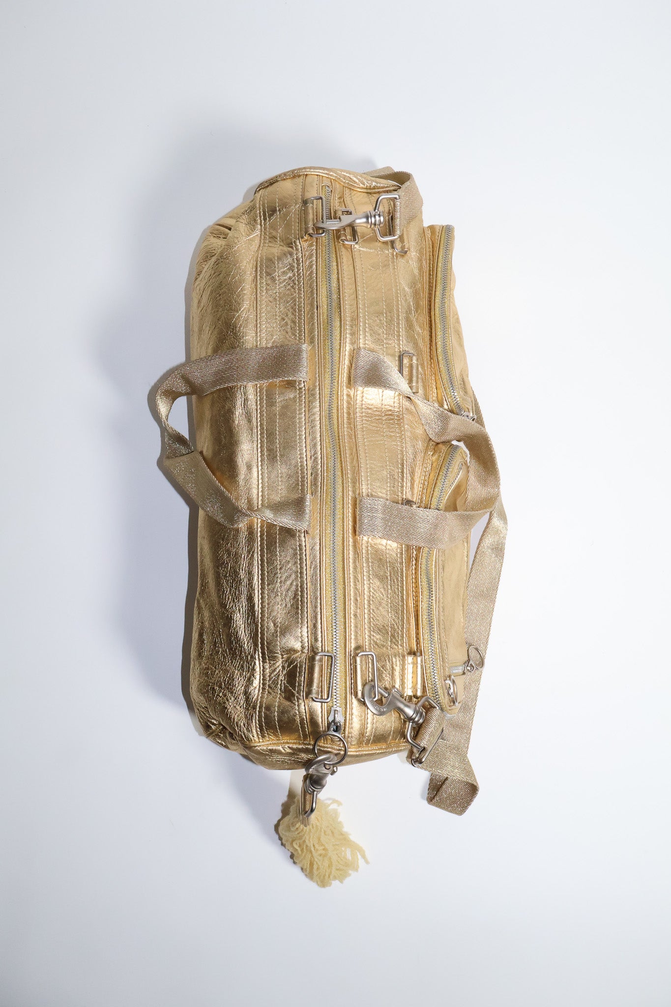 Dior Homme SS07 Gold Deville Duffel Bag
