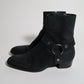 Saint Laurent Paris AW16 Suede Harness Wyatt Boots