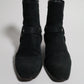 Saint Laurent Paris AW16 Suede Harness Wyatt Boots