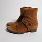 Saint Laurent Paris AW14 Suede Wyatt Harness Boots
