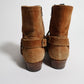 Saint Laurent Paris AW14 Suede Wyatt Harness Boots