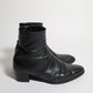 Saint Laurent Paris AW16 60cm Zip Wyatt Boots