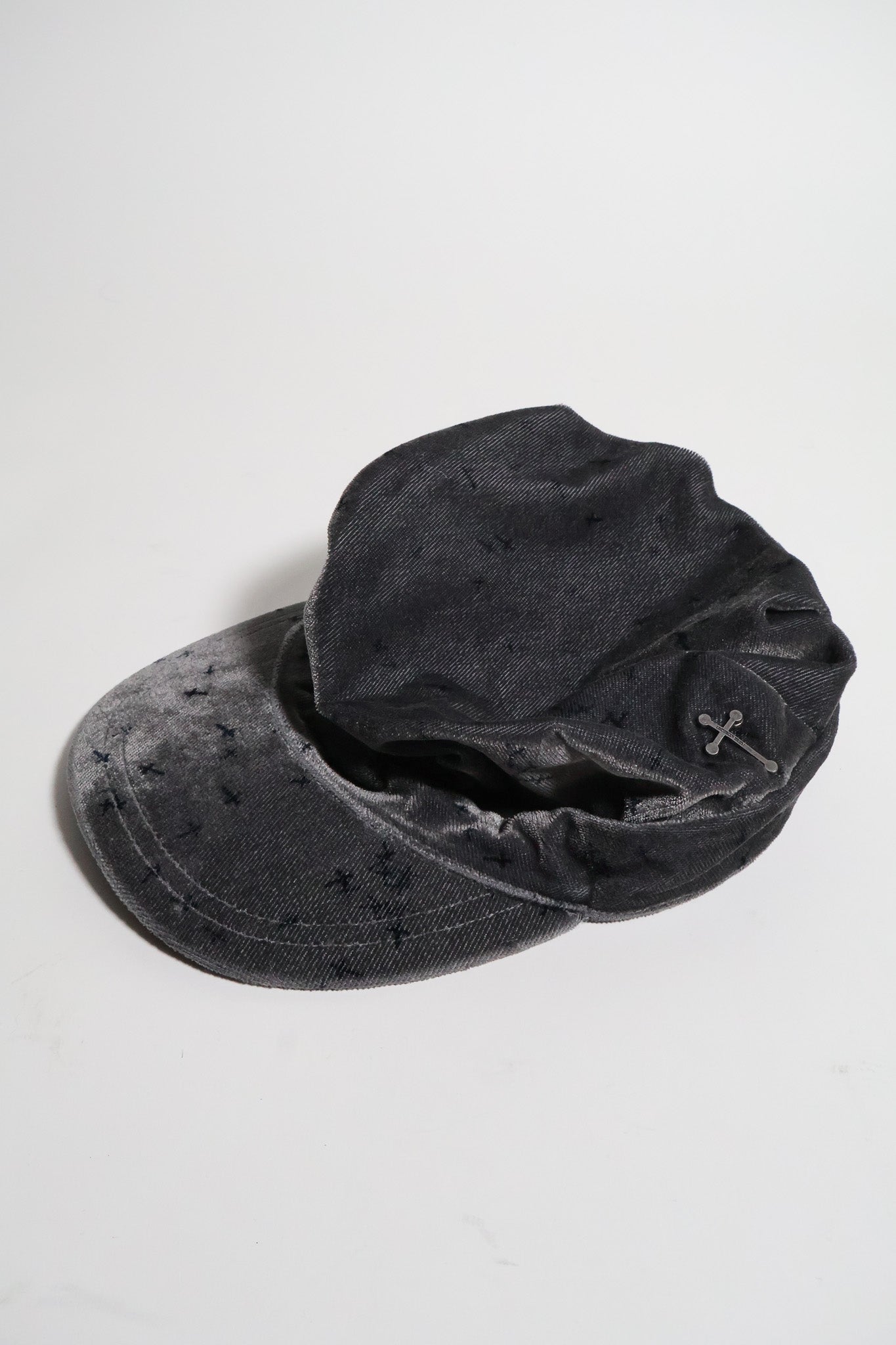Undercover AW02 Witches Cell Division Cross Newspaper Hat