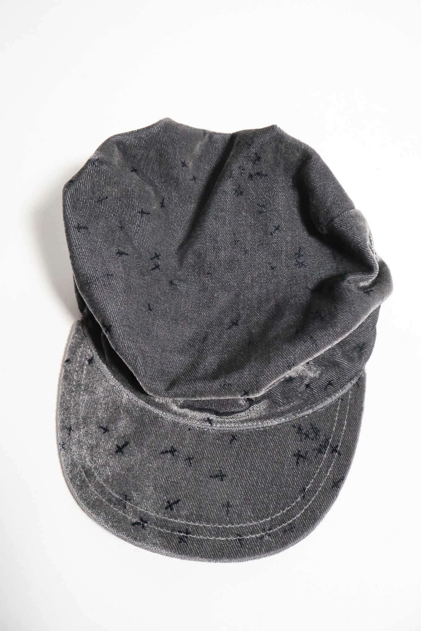 Undercover AW02 Witches Cell Division Cross Newspaper Hat